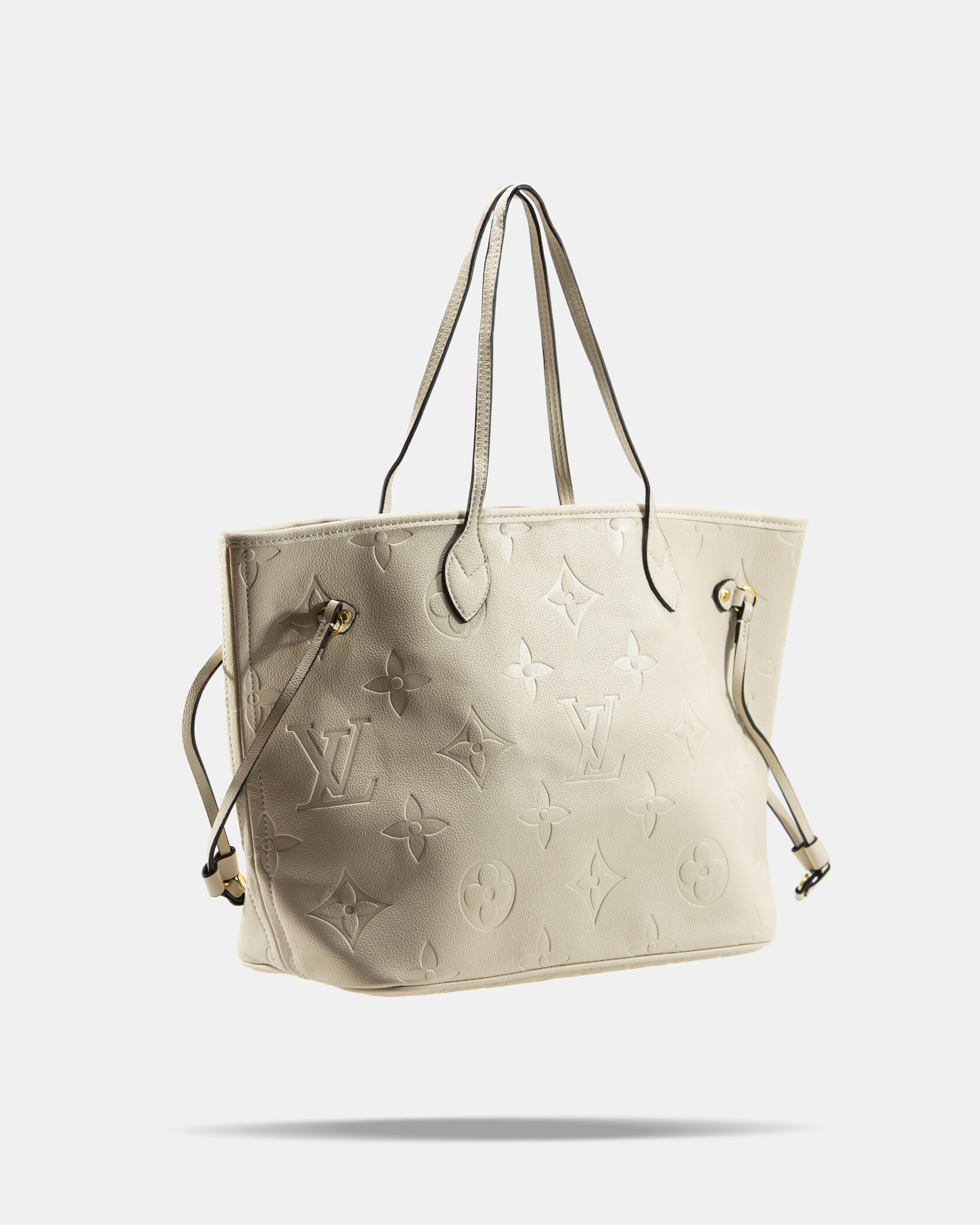 Louis Vuitton Neverfull MM Monogram Empreinte Milk - 4