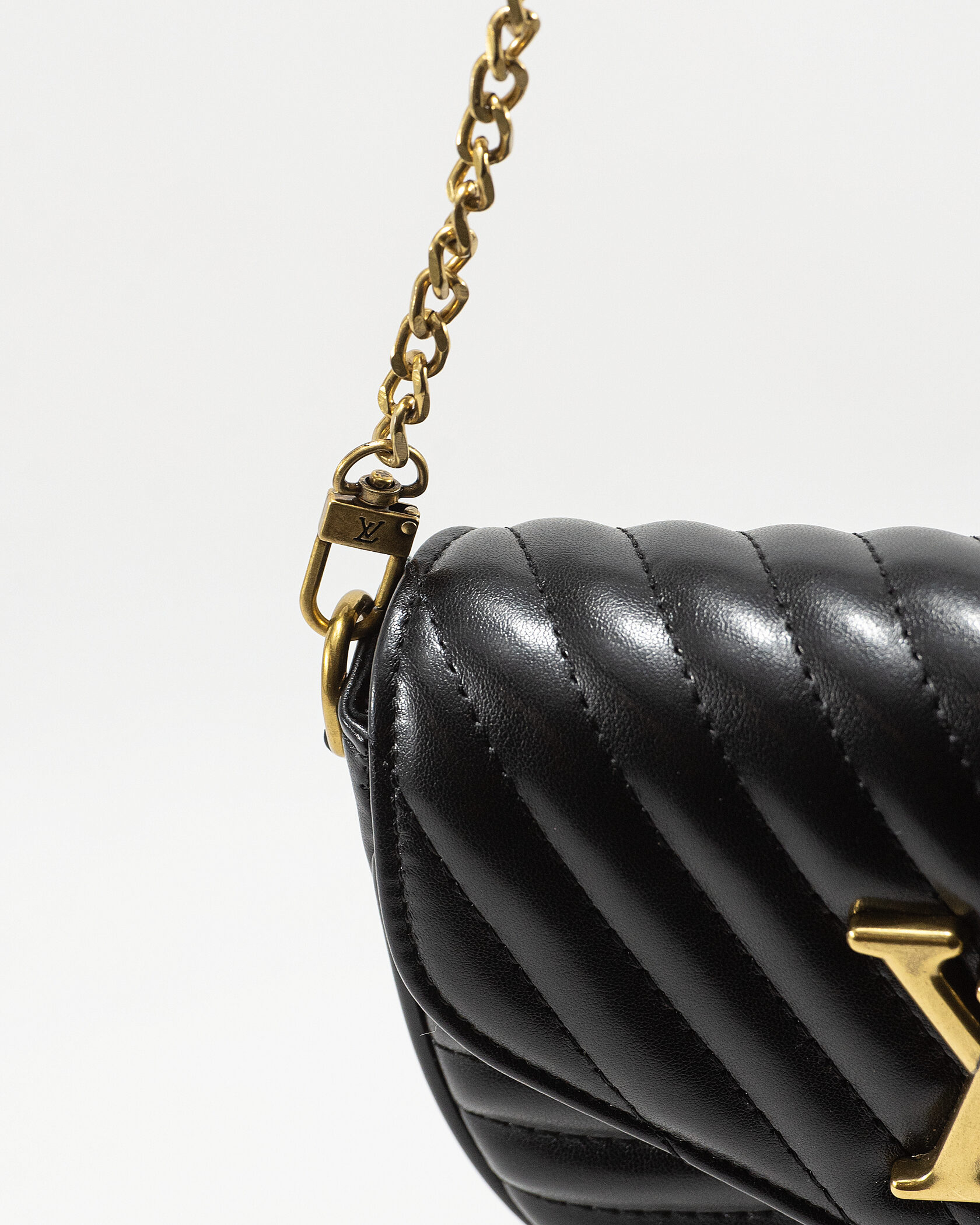 Louis Vuitton New Wave Multi Pochette Bag Black/Gold - 10