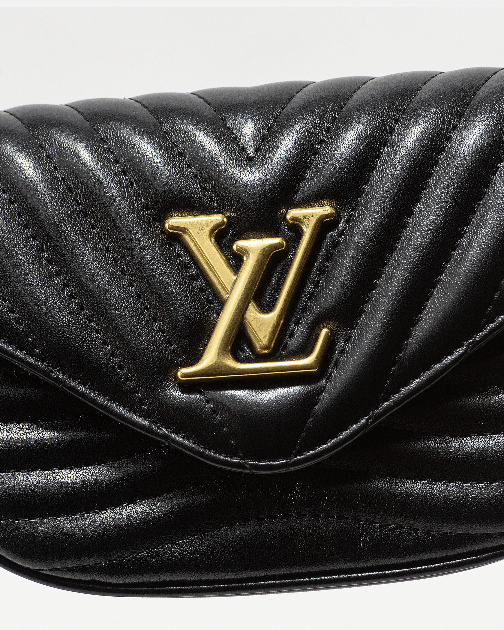 Louis Vuitton New Wave Multi Pochette Bag Black/Gold - 6