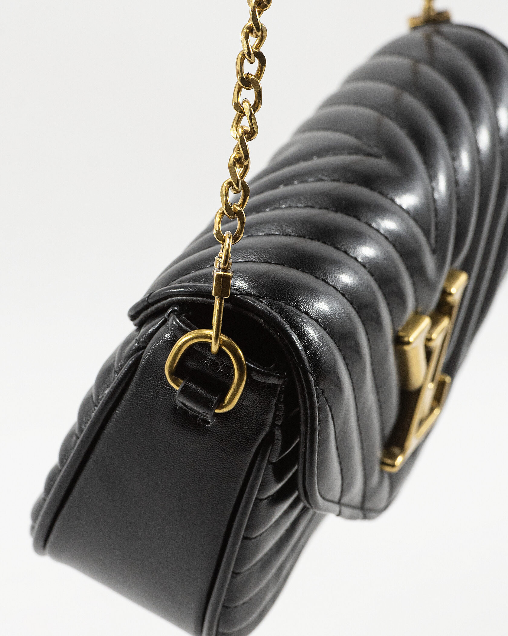 Louis Vuitton New Wave Multi Pochette Bag Black/Gold - 9