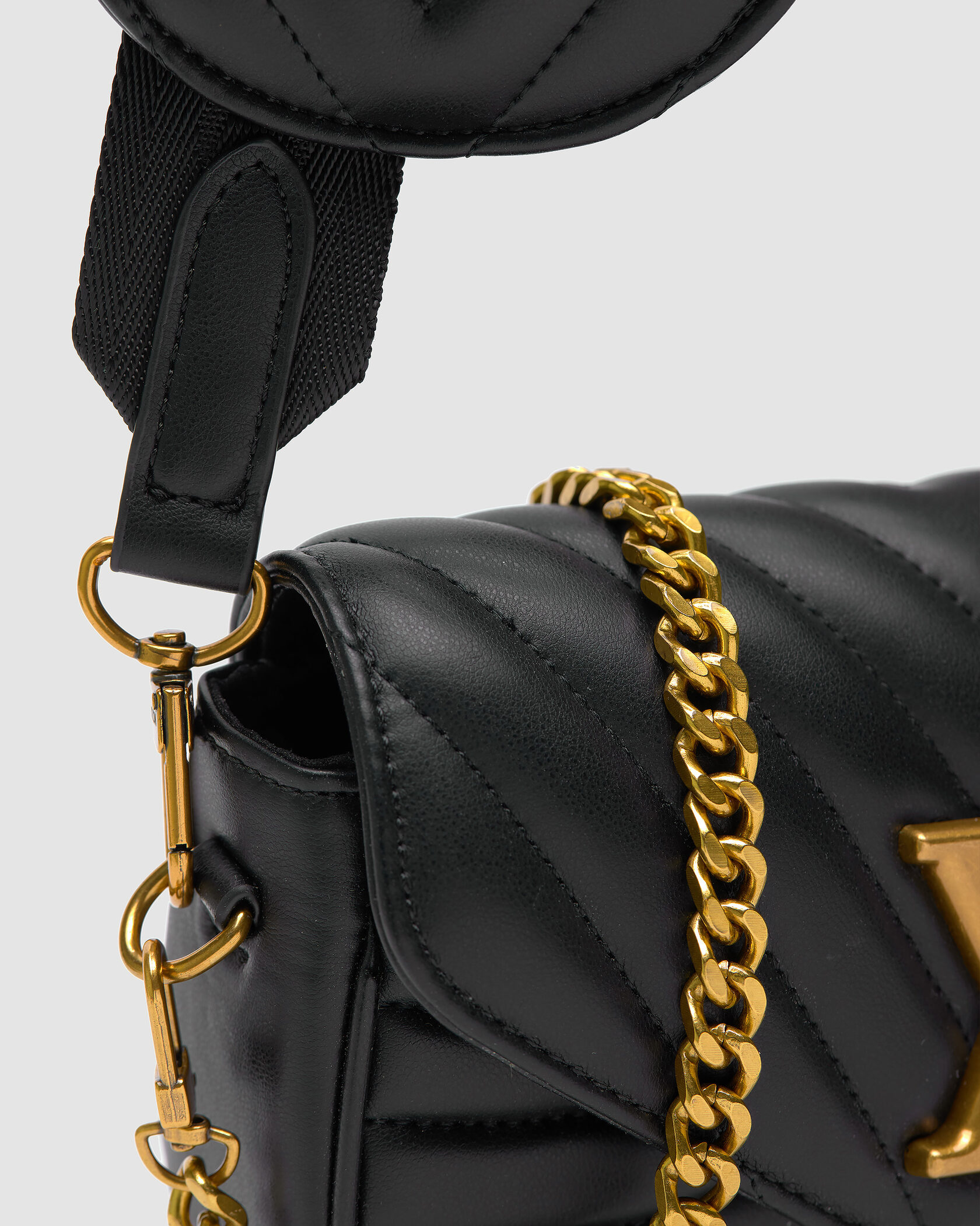 Louis Vuitton New Wave Multi Pochette Bag Black/Gold - 3