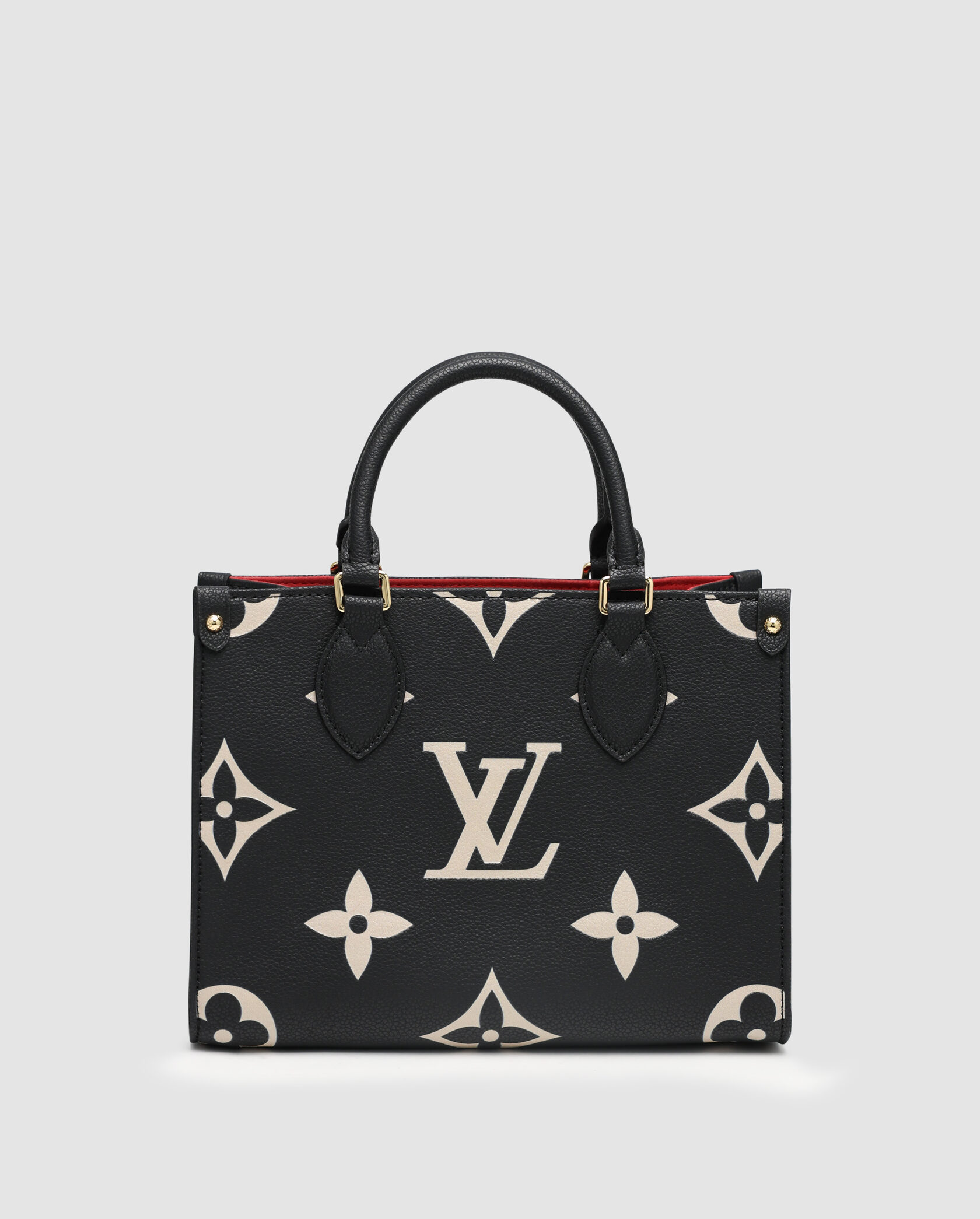Louis Vuitton OnTheGo PM Bag in Bicolor Monogram Empreinte Leather