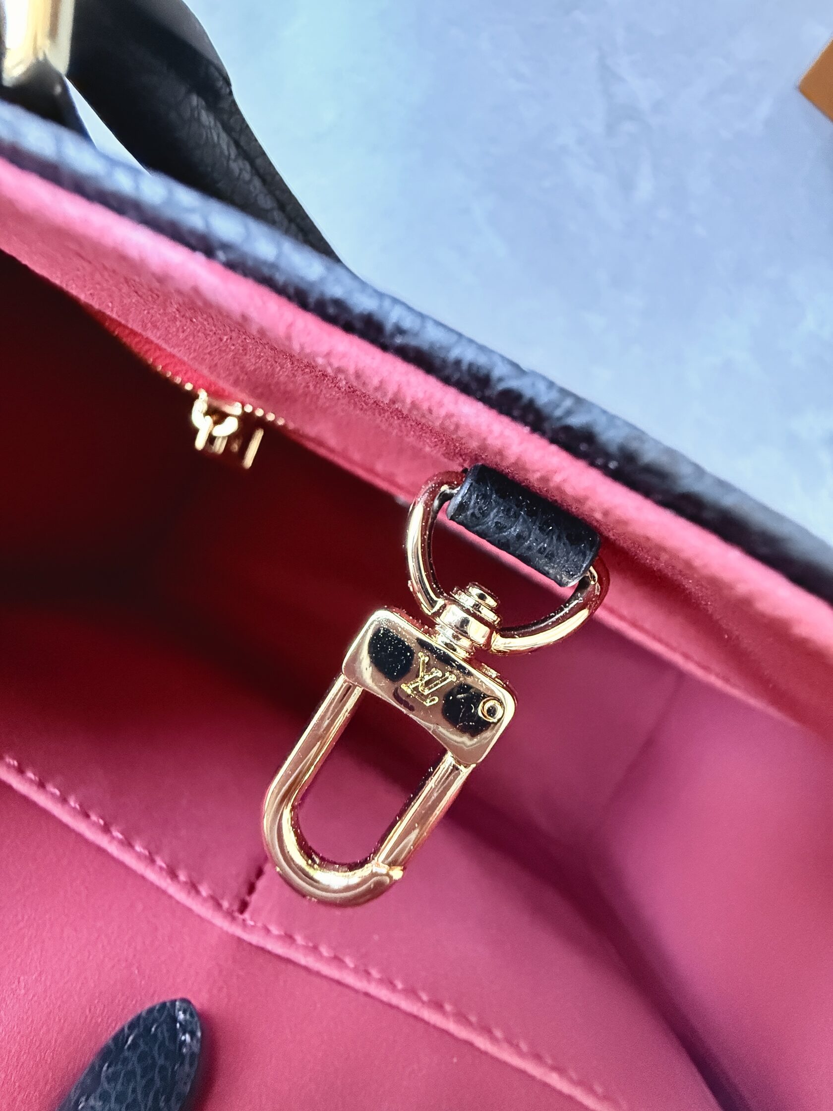 Louis Vuitton OnTheGo PM Bag in Bicolor Monogram Empreinte Leather - 13