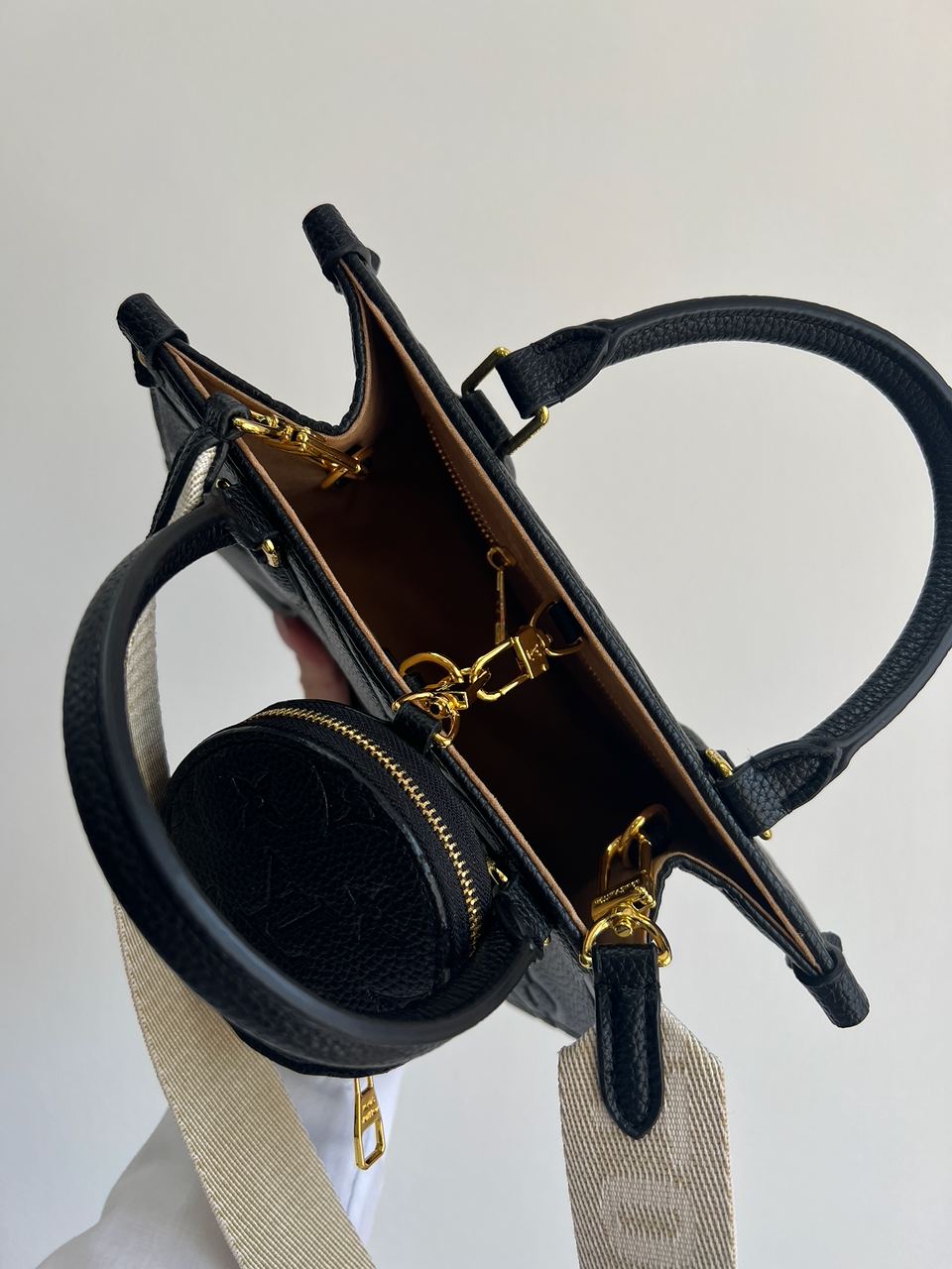 Louis Vuitton Onthego PM Monogram Empreinte Black - 7