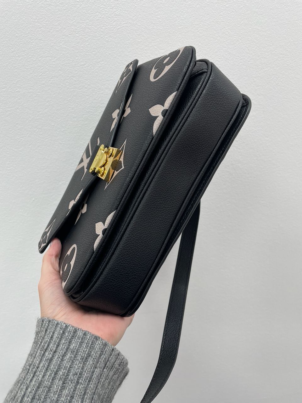 Louis Vuitton Pochette M?tis Black &amp; Beige Monogram Empreinte Giant - 15