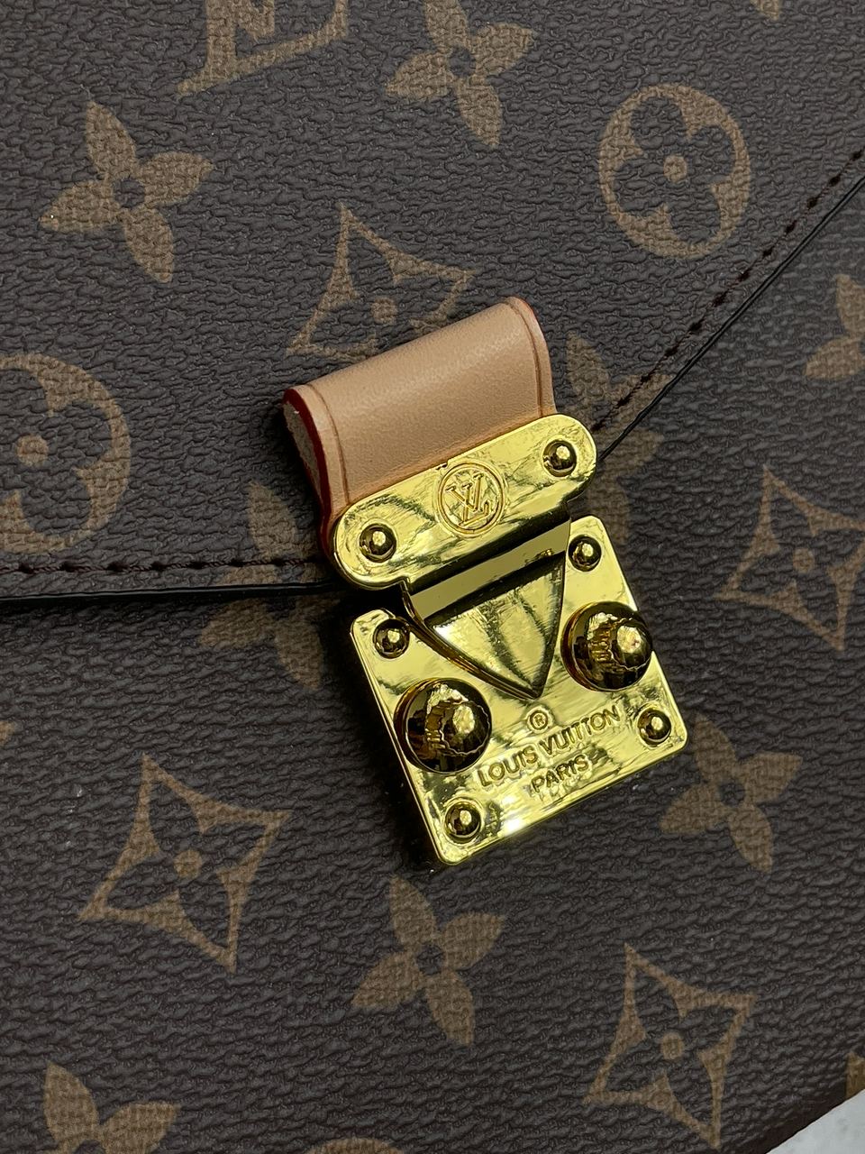 Louis Vuitton Pochette M?tis Brown Monogram Coated Canvas Gold Hardware - 13