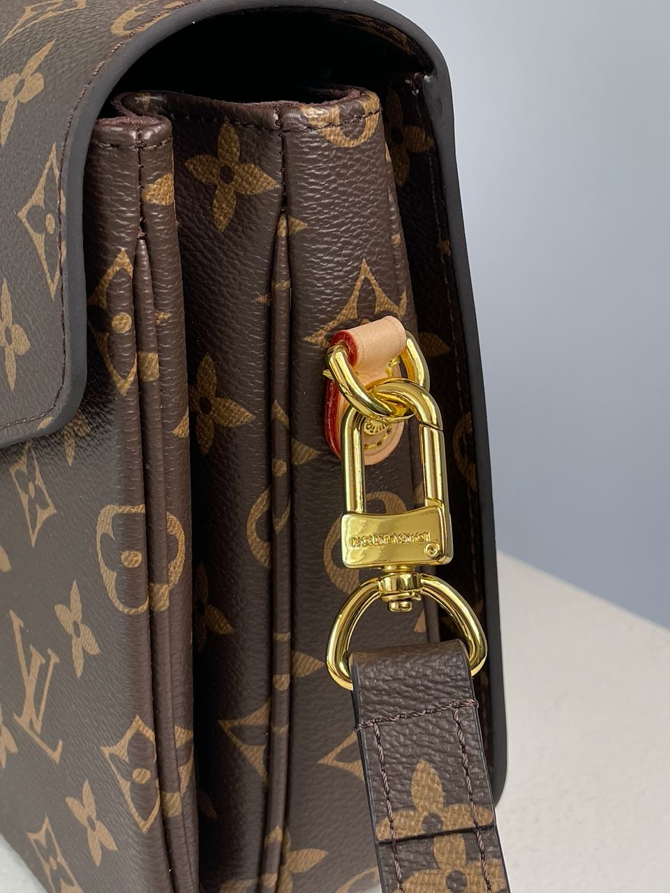 Louis Vuitton Pochette M?tis Brown Monogram Coated Canvas Gold Hardware - 21