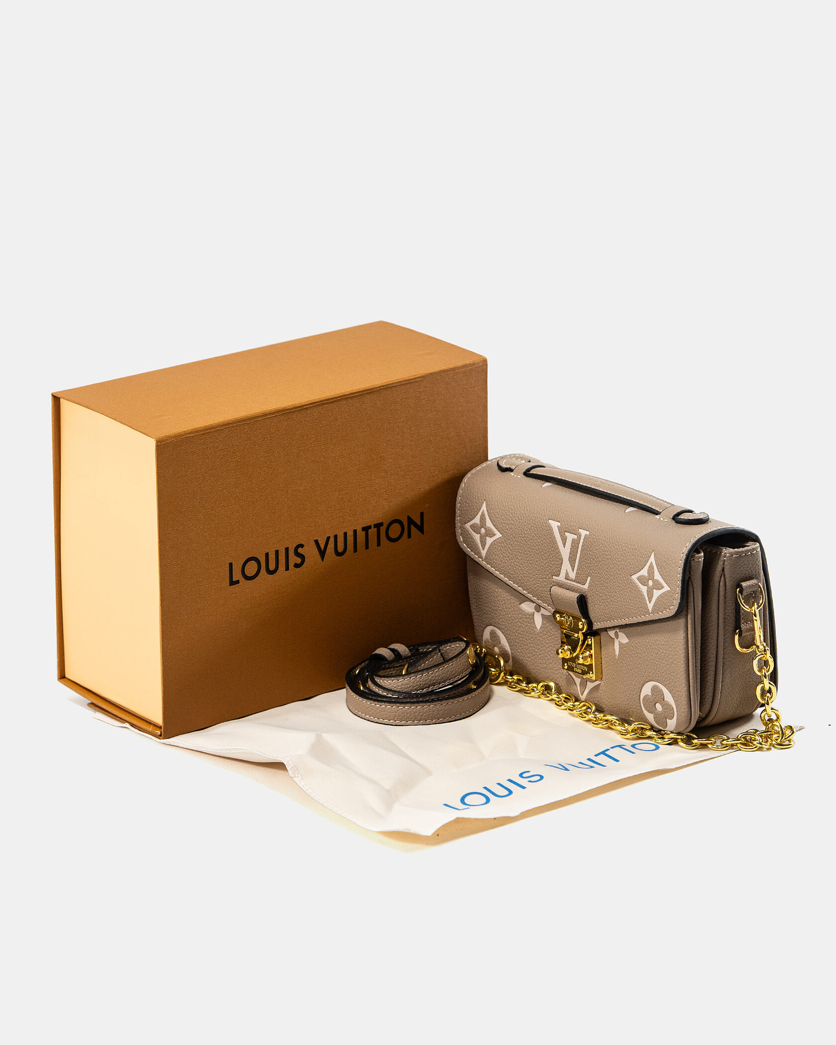 Louis Vuitton Pochette Métis East West Bag Beige - 2