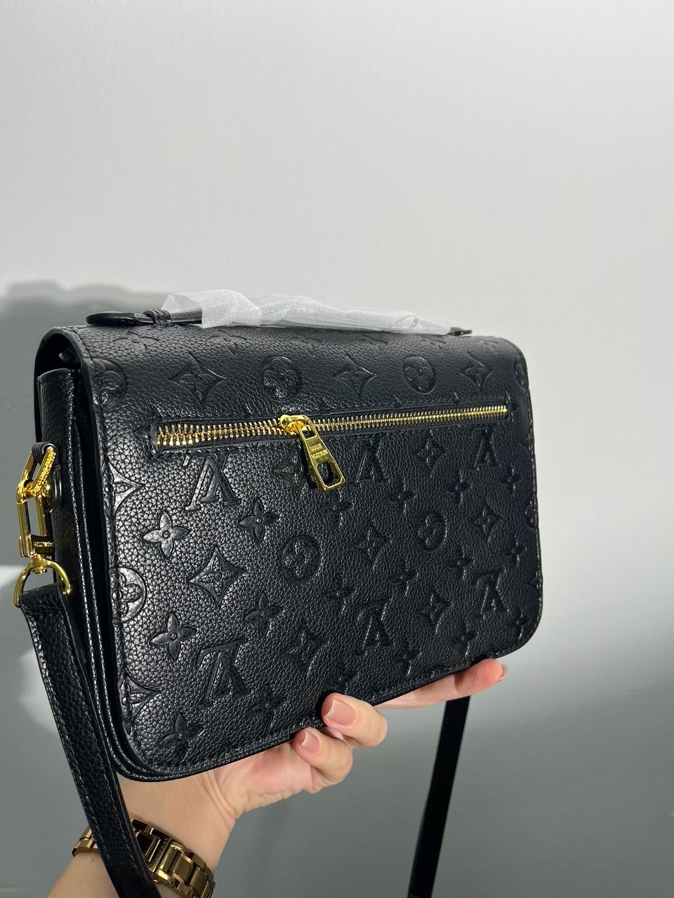 Louis Vuitton Pochette Metis Monogram Black - 19