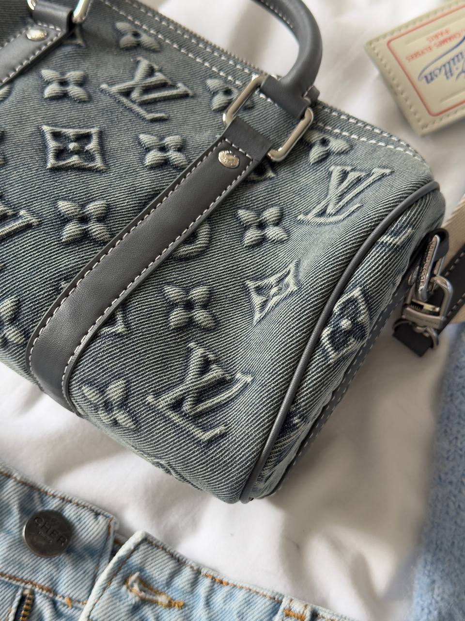 Louis Vuitton Speedy Bandoulière 25 Bag Denim Monogram - 6