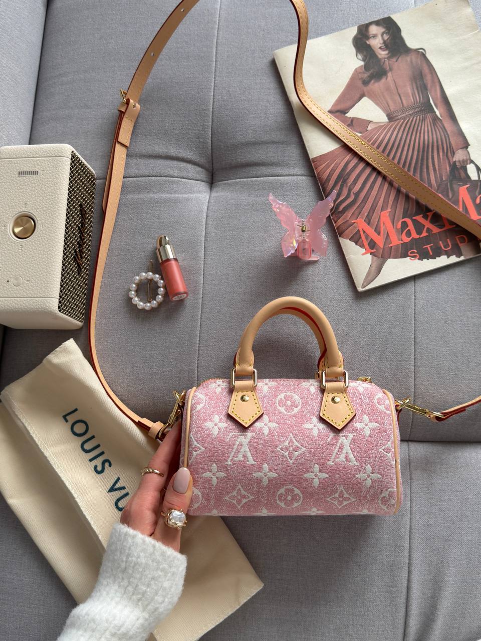 Louis Vuitton Speedy Nano Bag - 3