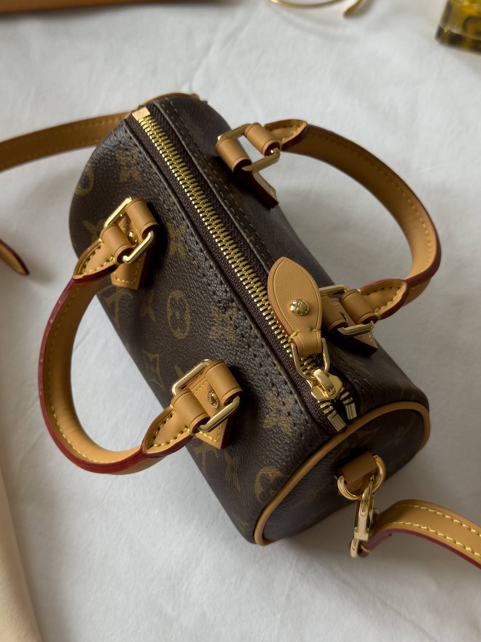 Louis Vuitton Speedy Nano Brown/Beige - 10