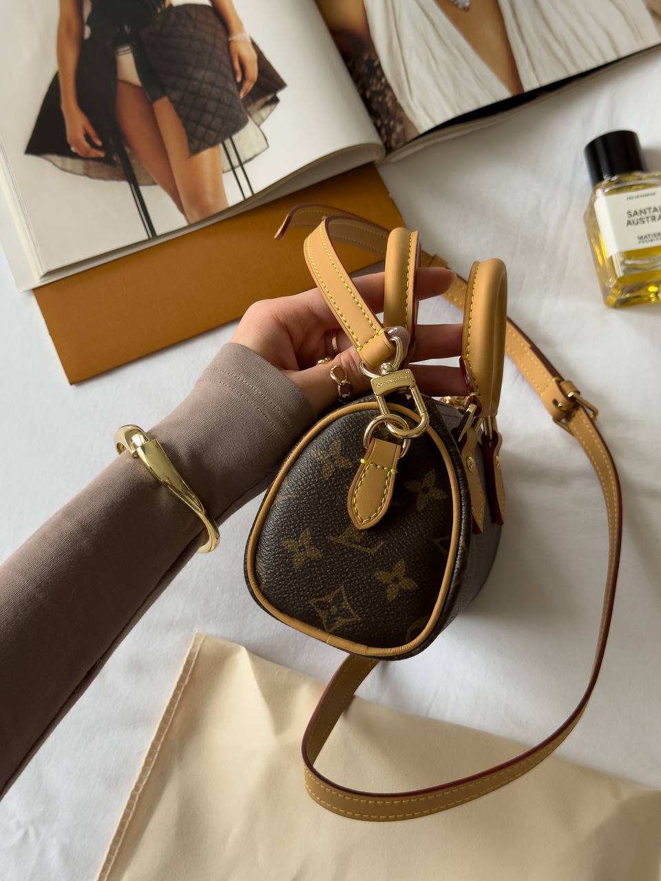 Louis Vuitton Speedy Nano Brown/Beige - 11