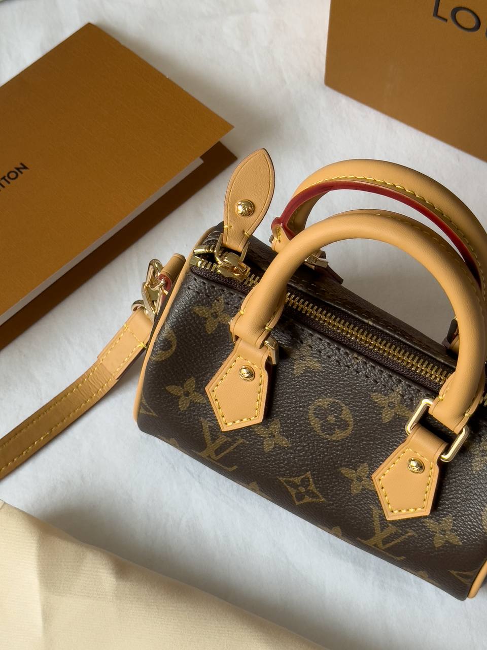 Louis Vuitton Speedy Nano Brown/Beige - 9