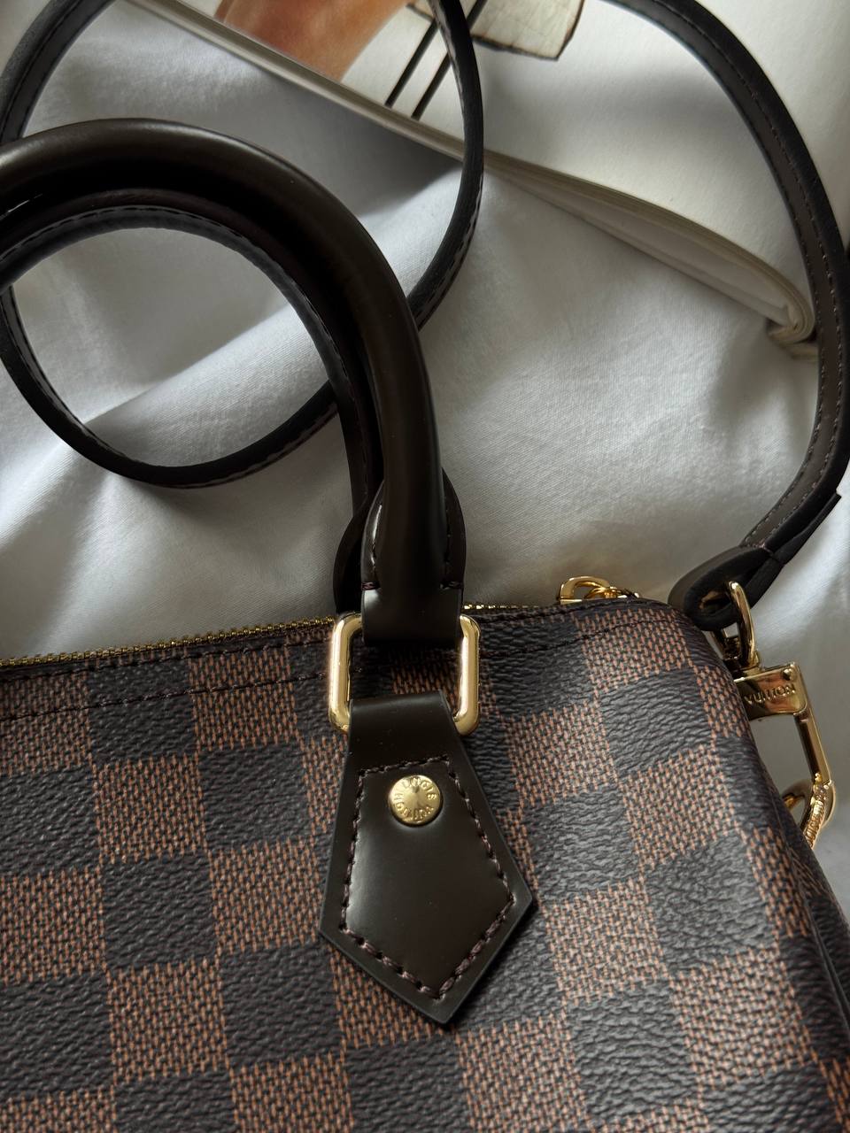 Louis Vuitton Speedy Nano Brown/Chess - 11