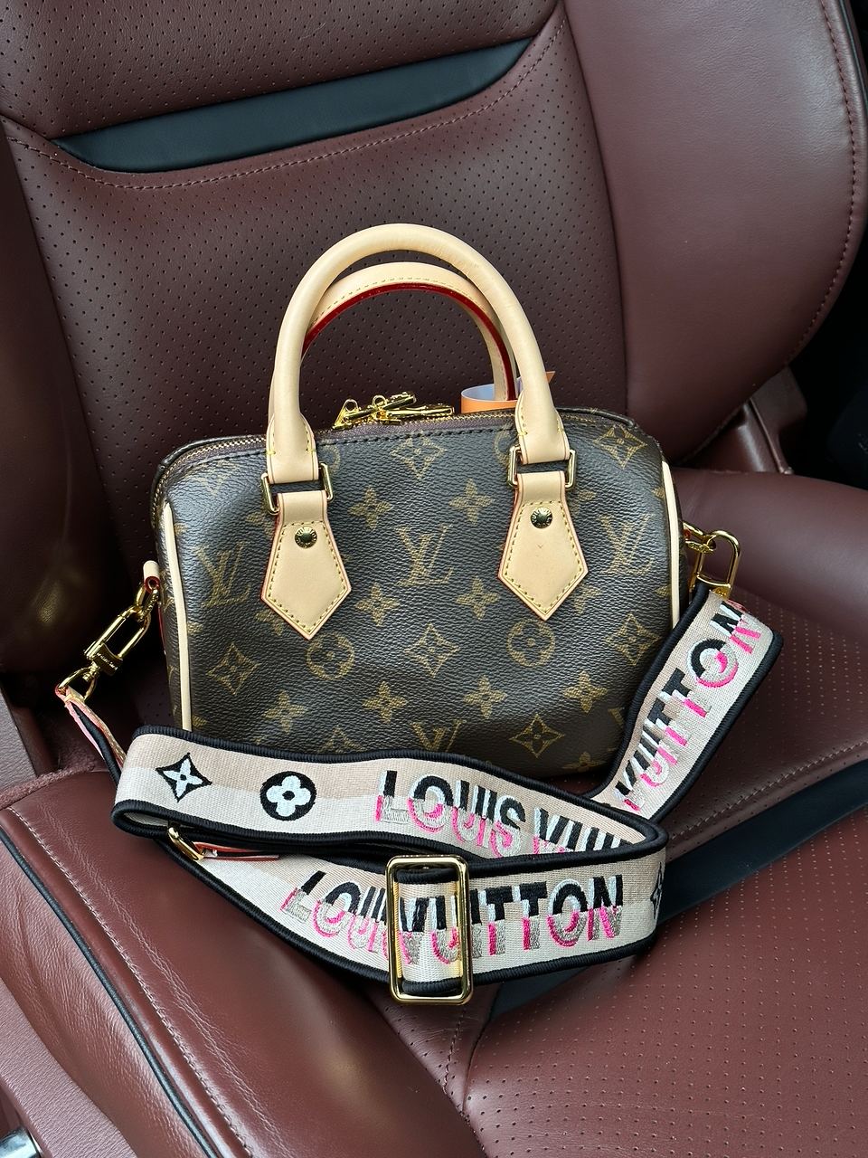 Louis Vuitton Speedy Nano Brown/Pink - 3