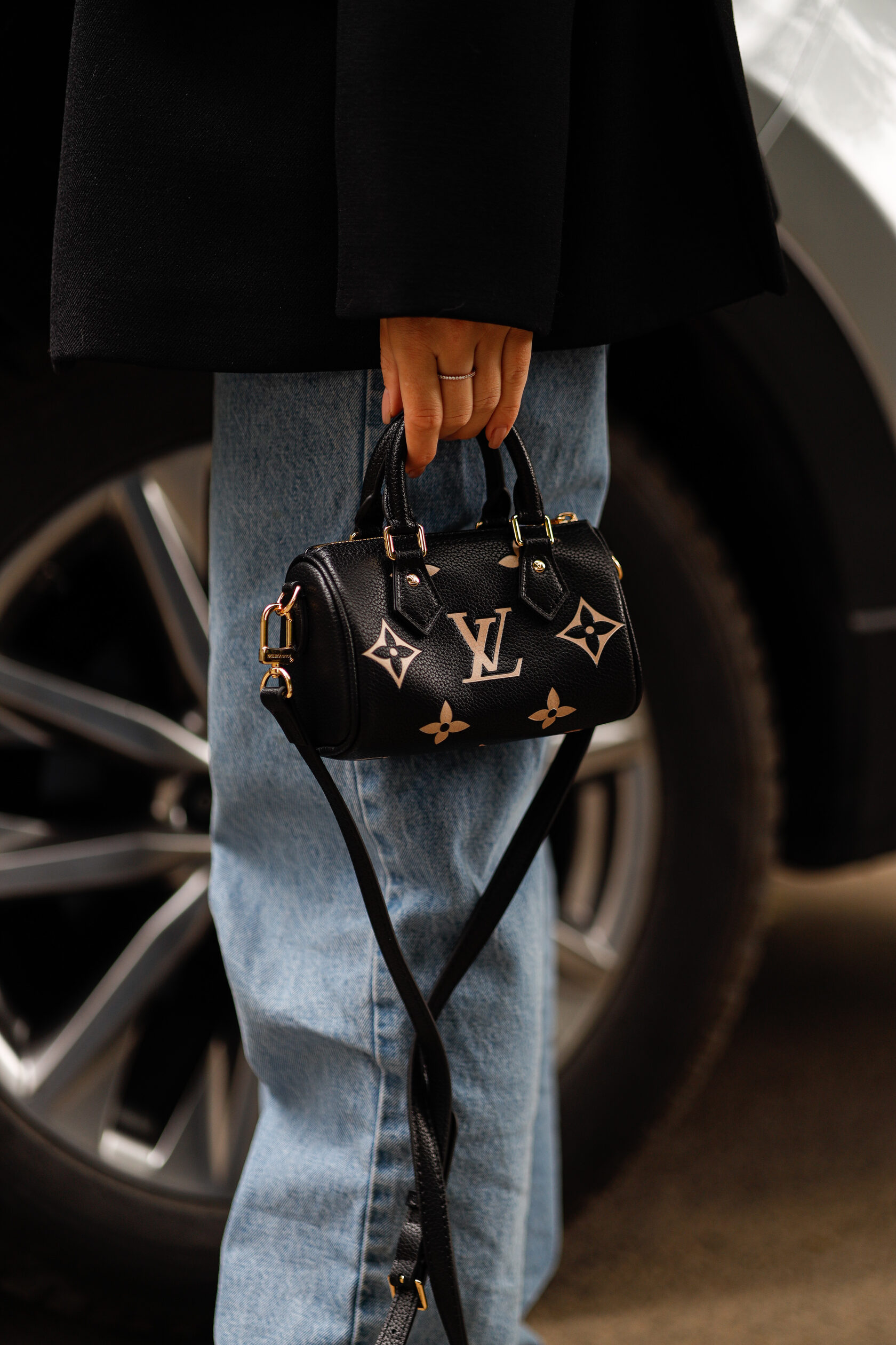 Louis Vuitton Speedy Nano Monogram Empreinte Bicolor - 11