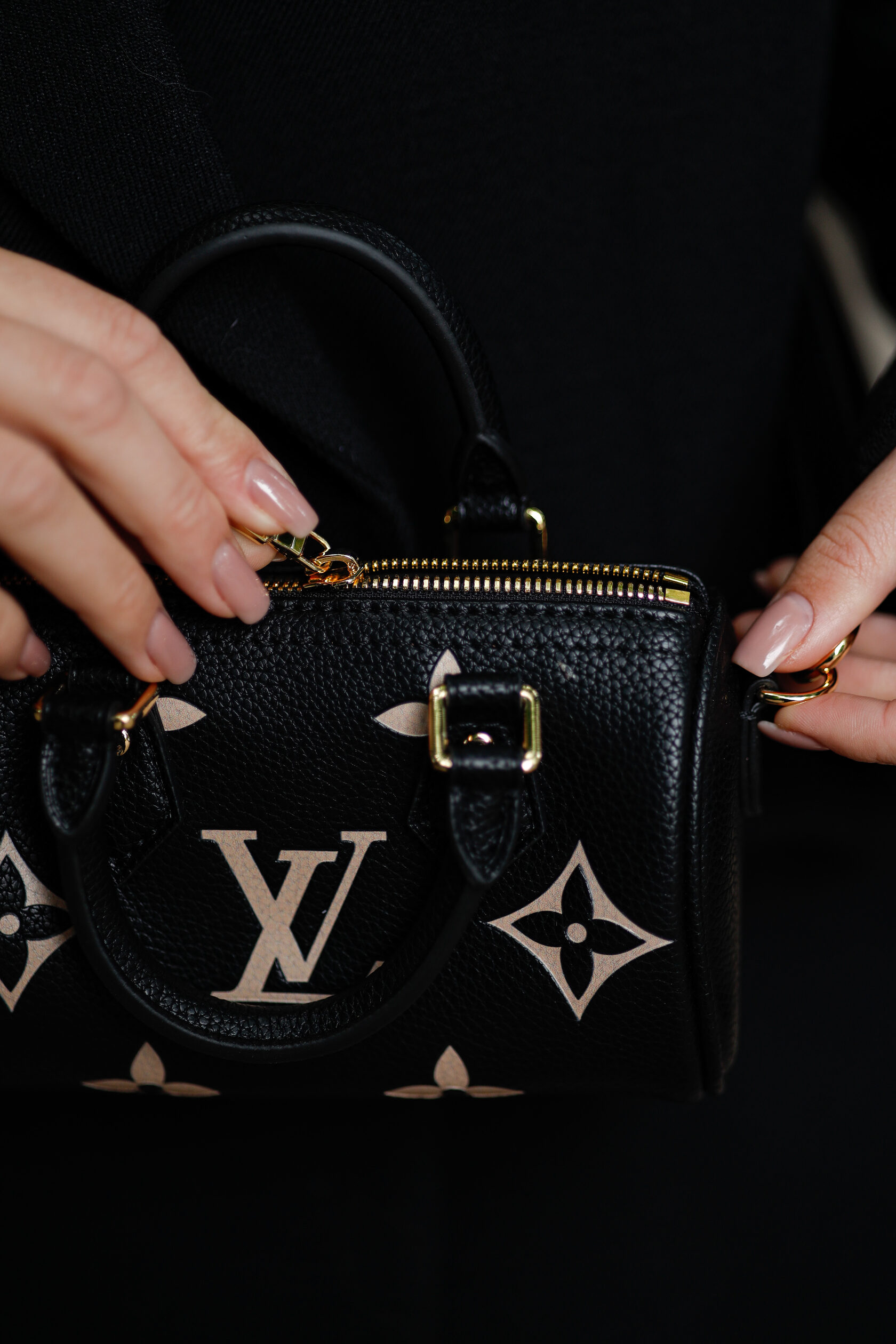 Louis Vuitton Speedy Nano Monogram Empreinte Bicolor - 13