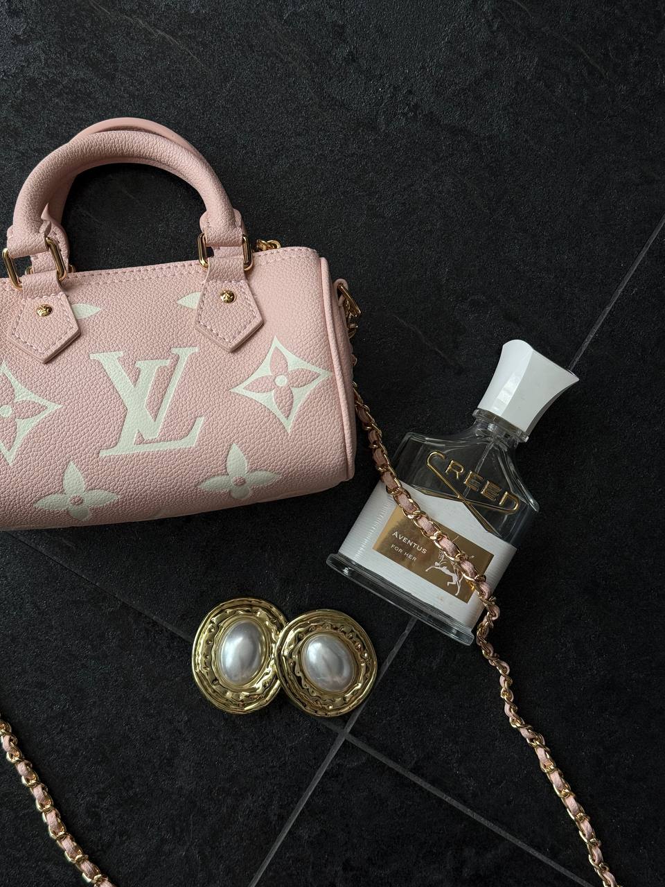 Louis Vuitton Speedy Nano Monogram Empreinte Leather Rose - 8
