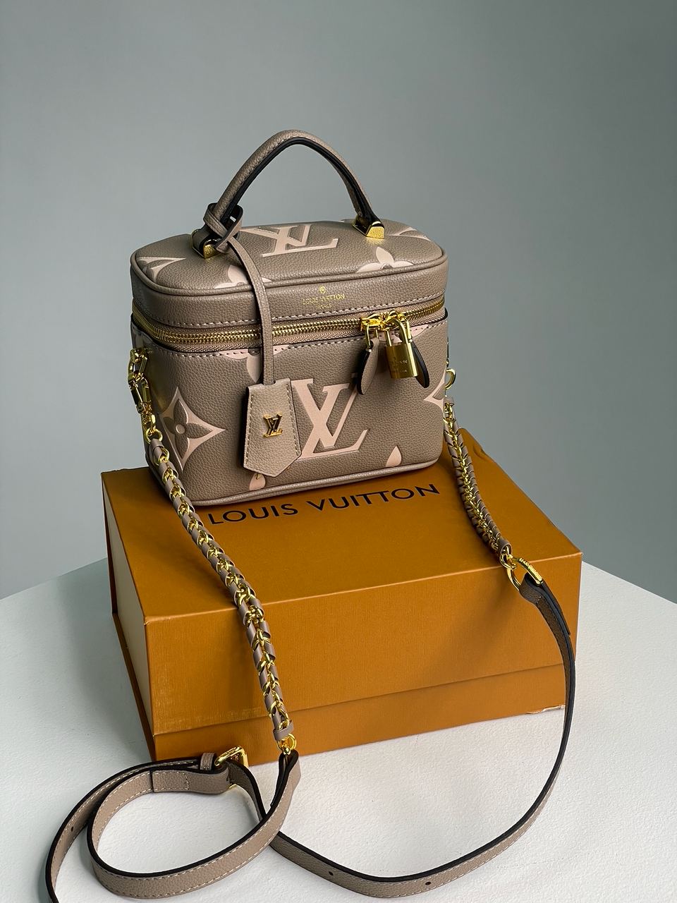 Louis Vuitton Vanity PM Bag Grey/Boise de Rose - 4