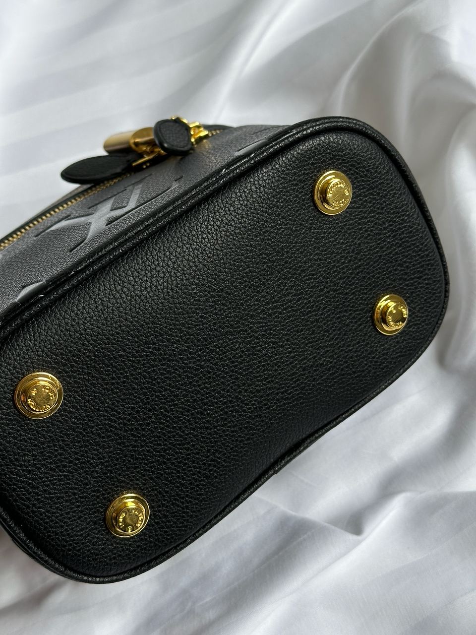 Louis Vuitton Vanity PM Bag Monogram Black/Gold - 9