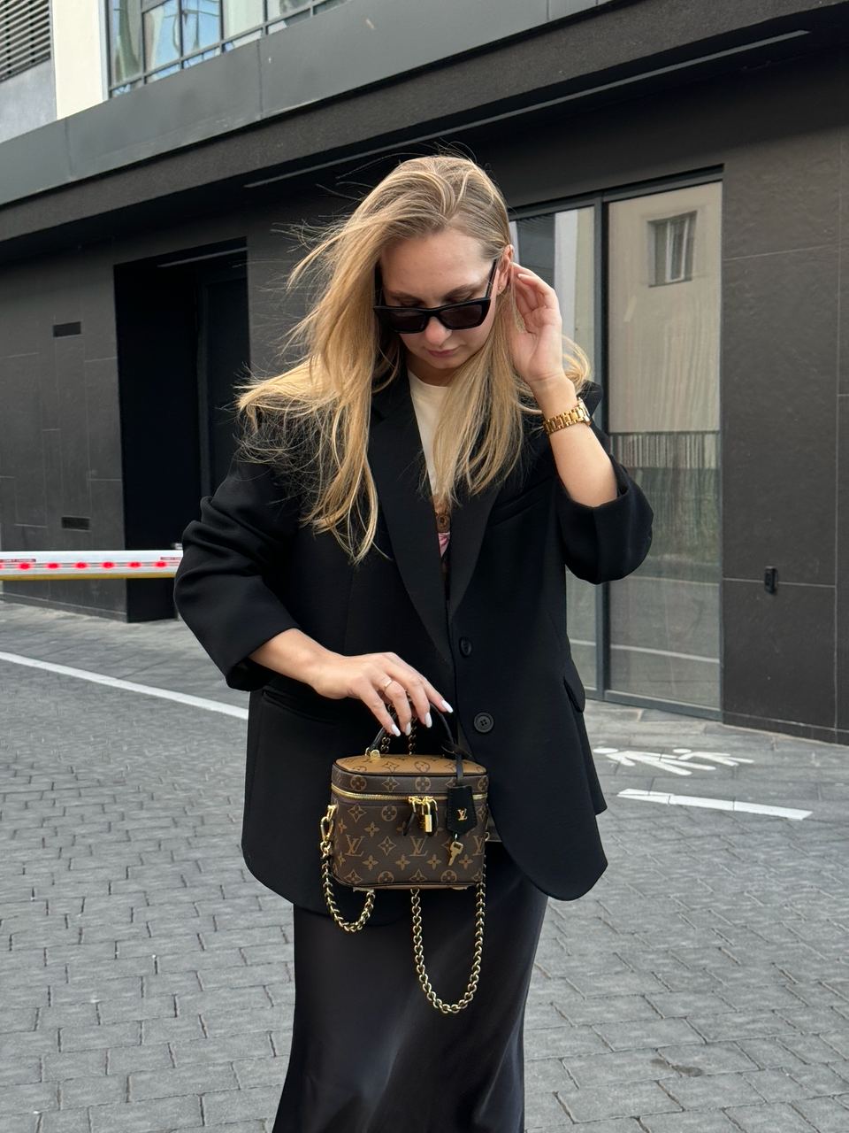 Louis Vuitton Vanity PM Bag Monogram Reverse Coated Canvas Calfskin leather - 10