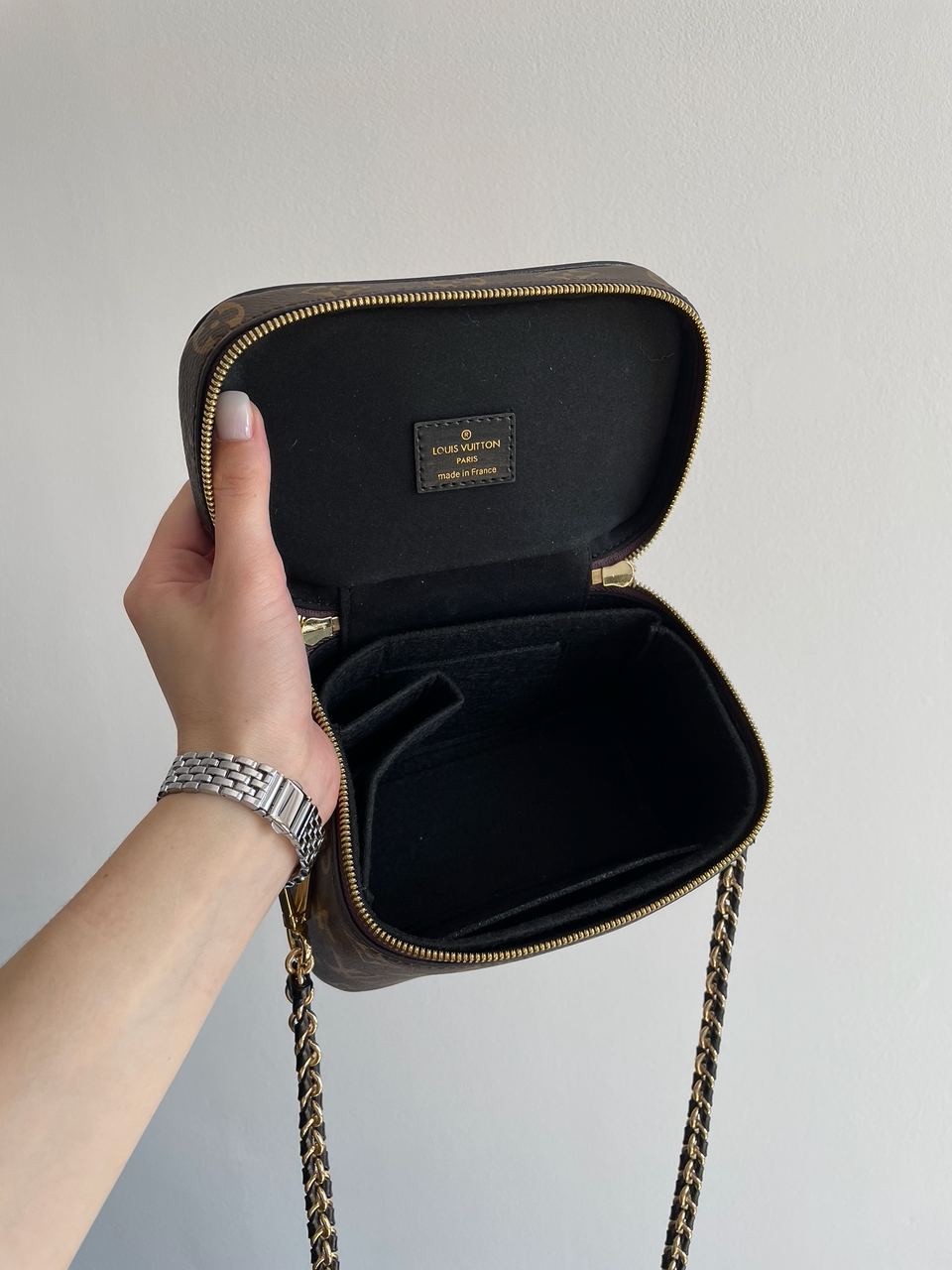 Louis Vuitton Vanity PM Bag Monogram Reverse Coated Canvas Calfskin leather - 23