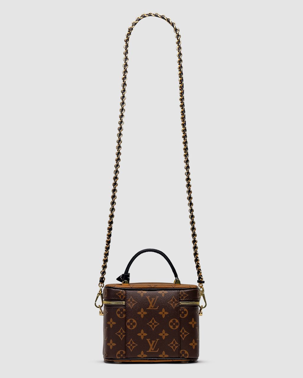 Louis Vuitton Vanity PM Bag Monogram Reverse Coated Canvas Calfskin leather - 7