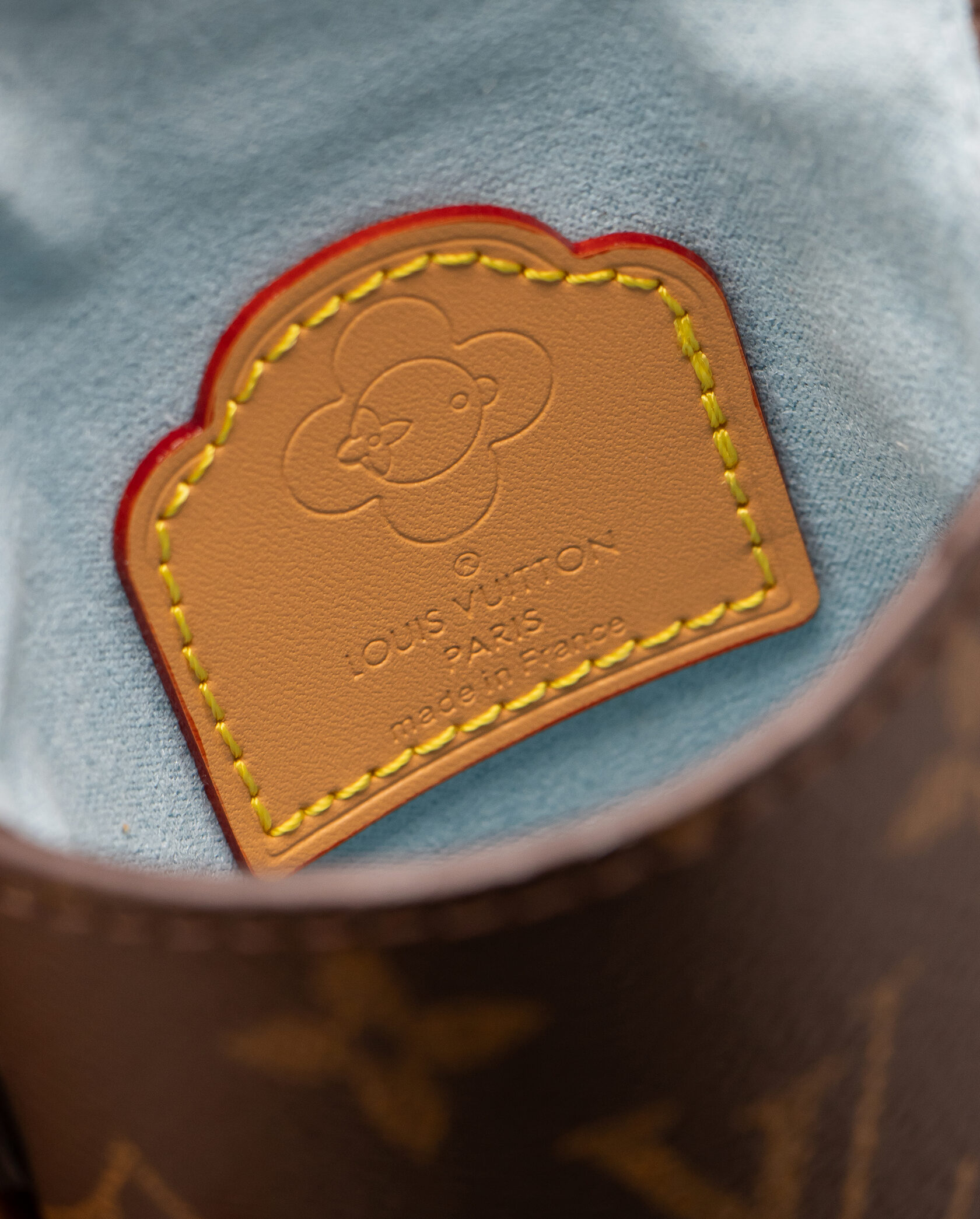 Louis Vuitton Vivienne Phone Blue Pouch - 11