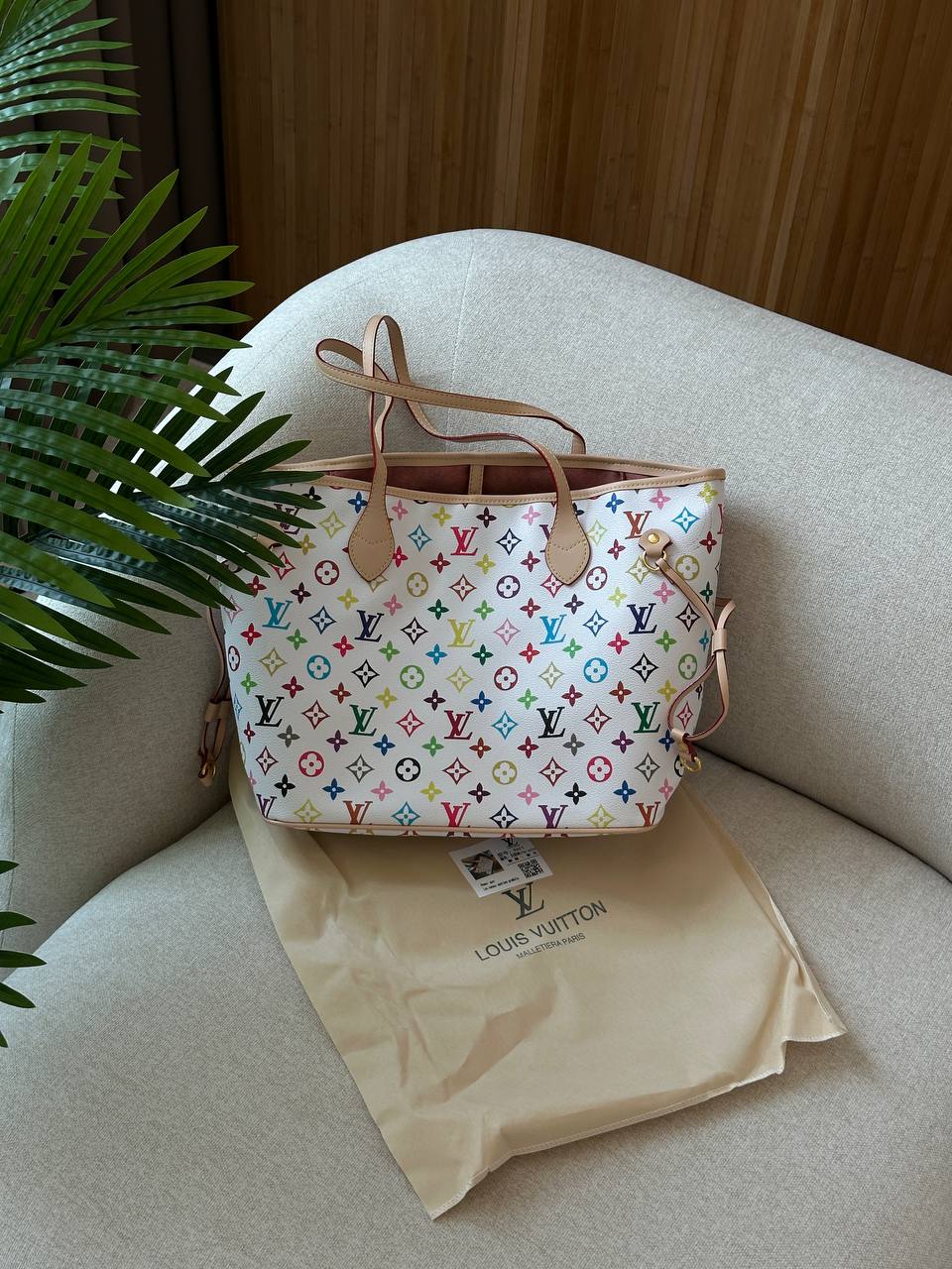 Louis Vuitton x Murakami Takashi Neverfull MM Multicolor - 4