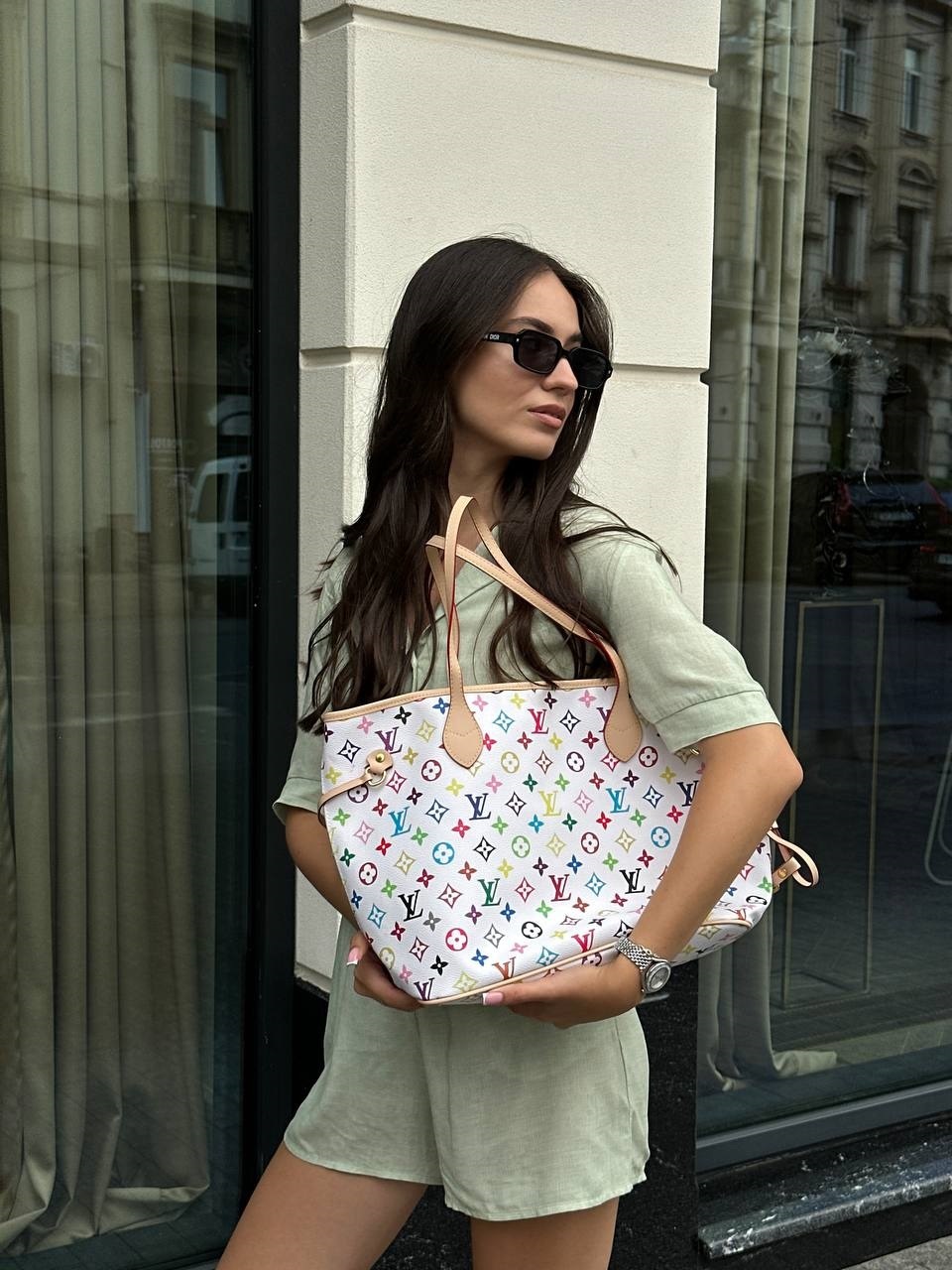 Louis Vuitton x Murakami Takashi Neverfull MM Multicolor - 5