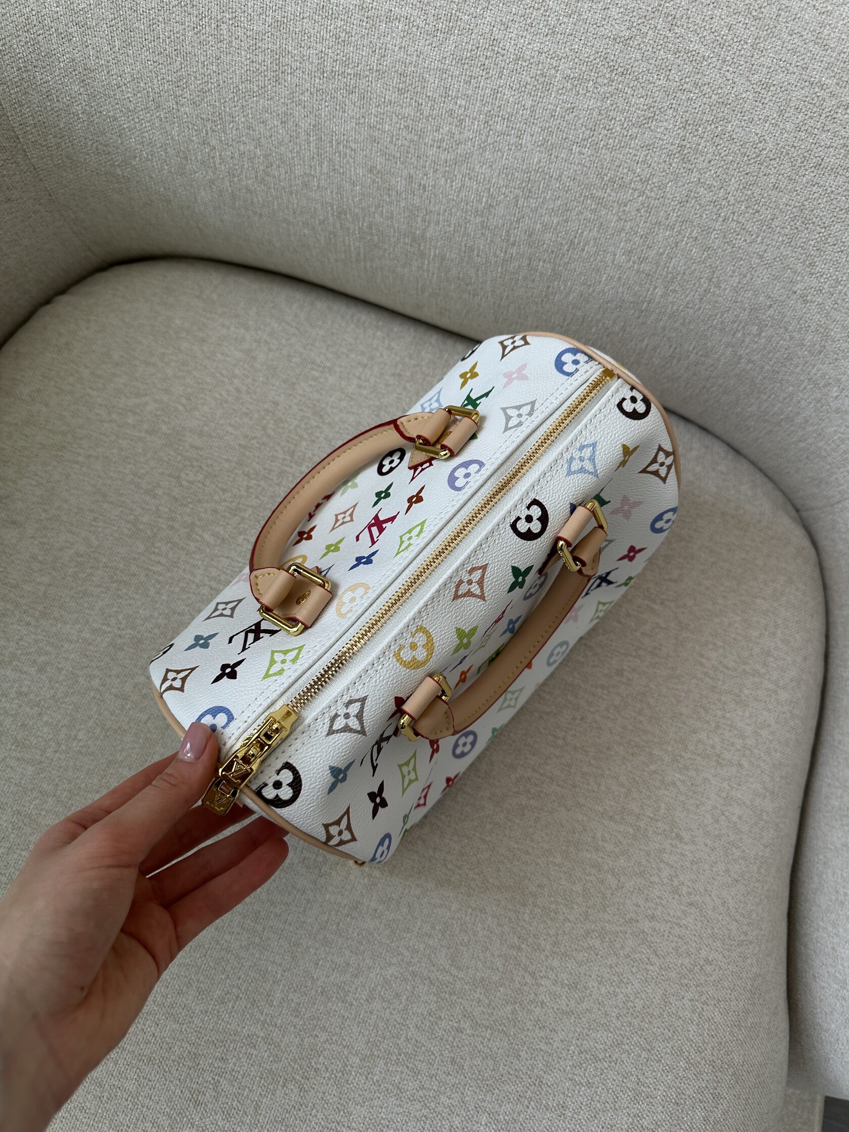 Louis Vuitton x Murakami Takashi Speedy Bandouliere 25 Multicol - 11
