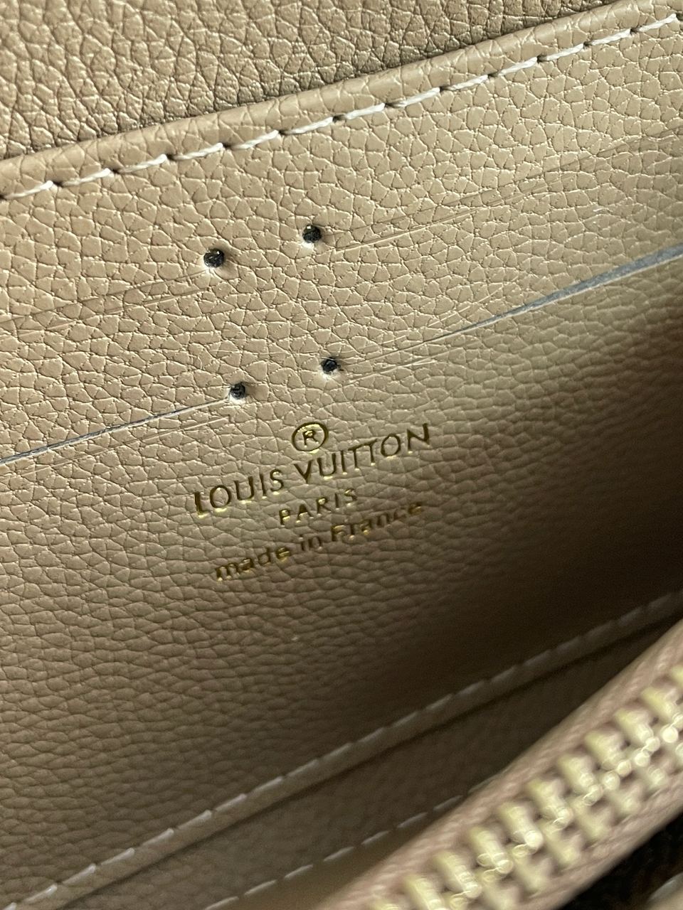 Louis Vuitton Zippy Vertical Wallet Beige Canvas - 13