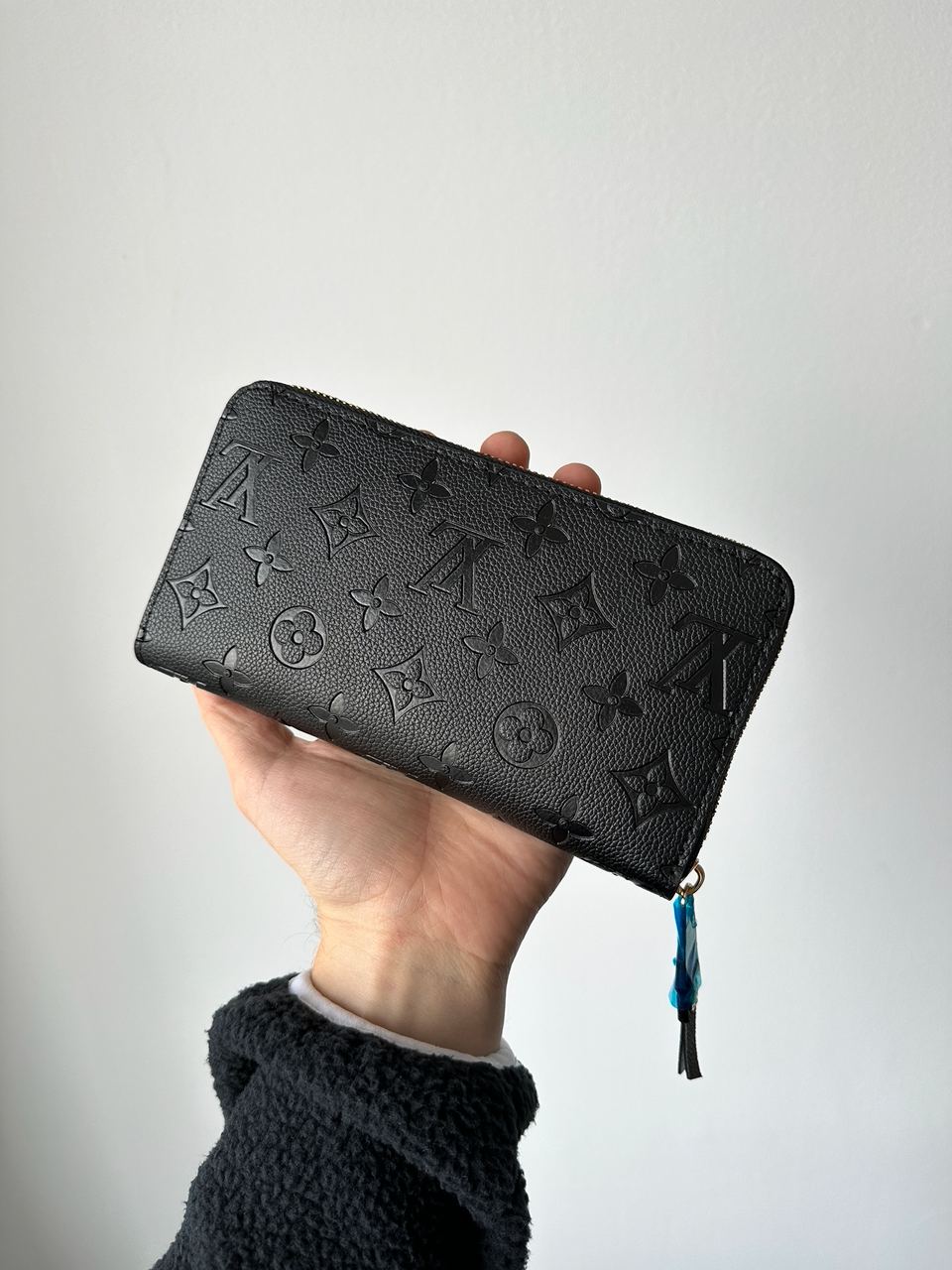 Louis Vuitton Zippy Vertical Wallet Black Canvas - 4