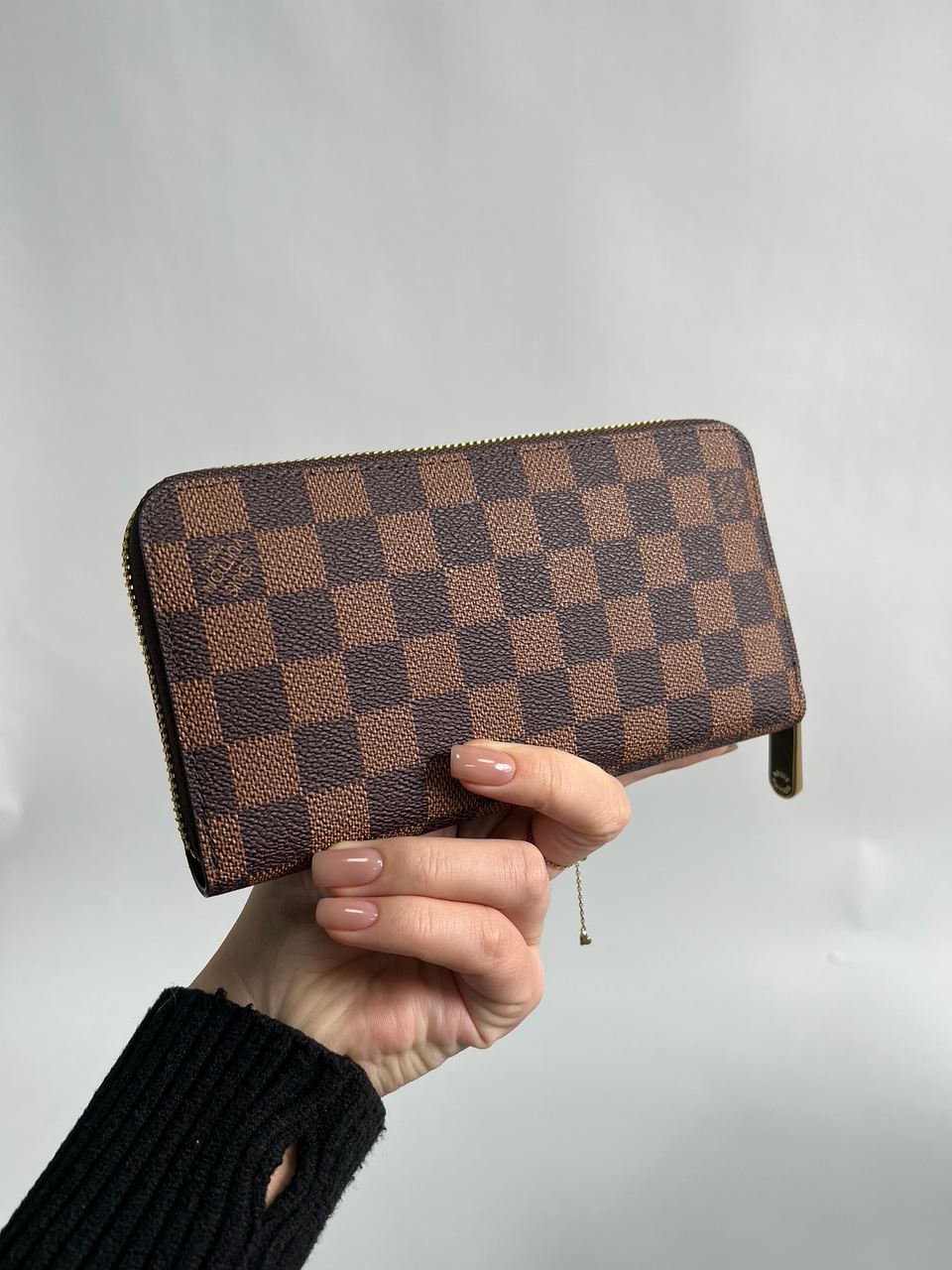 Louis Vuitton Zippy Wallet Damier Brown - 3