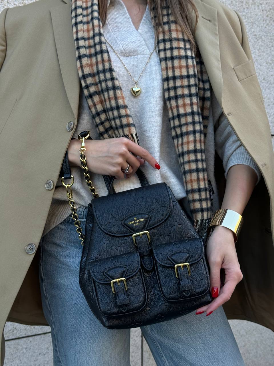 Louis Vutton backup Monogram Empreinte In Black - 2