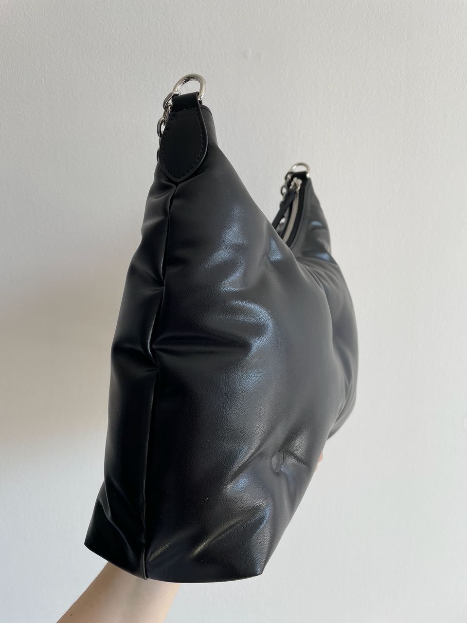 Maison Margiela Black Glam Slam Large Shoulder Bag - 15