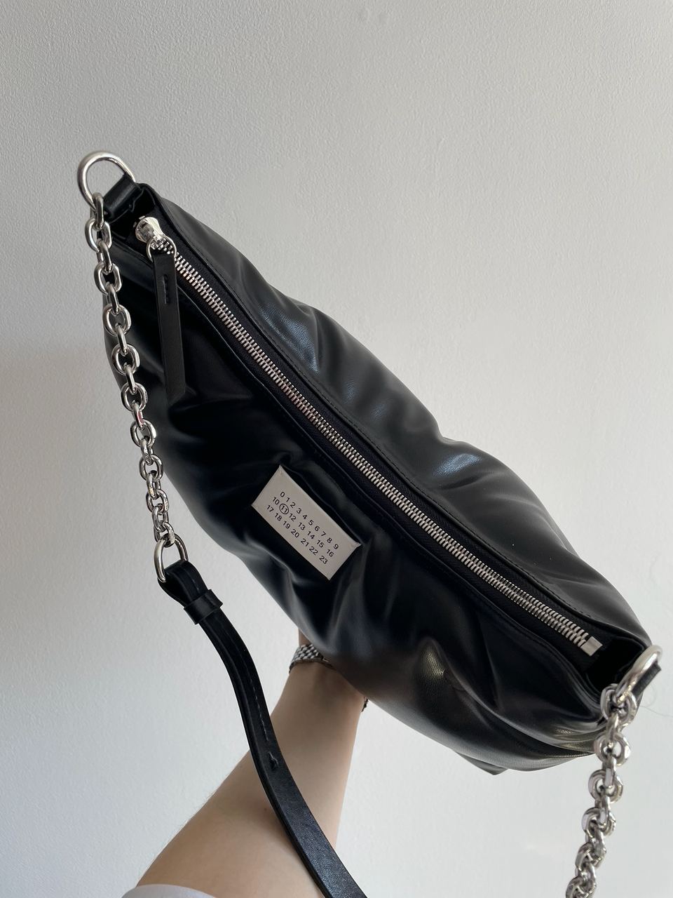 Maison Margiela Black Glam Slam Large Shoulder Bag - 19