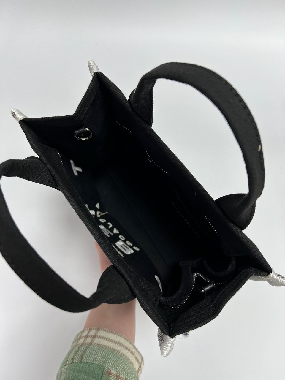 Marc Jacobs The Jacquard Small Tote Bag Black - 14