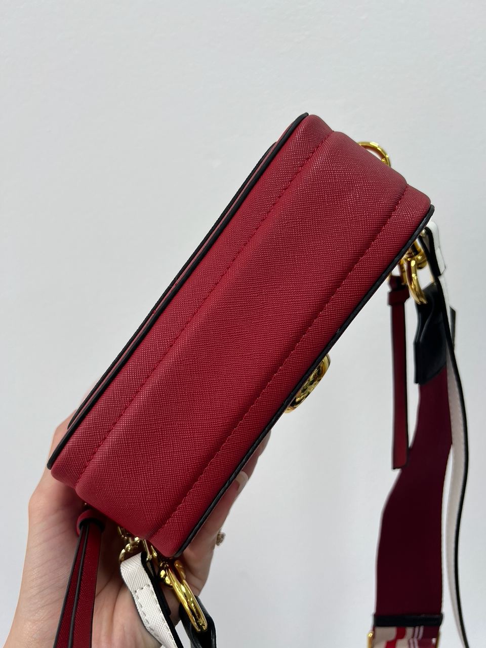 Marc Jacobs The Snapshot Burgundy/Cream - 11