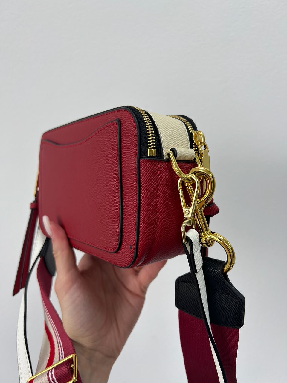 Marc Jacobs The Snapshot Burgundy/Cream - 6