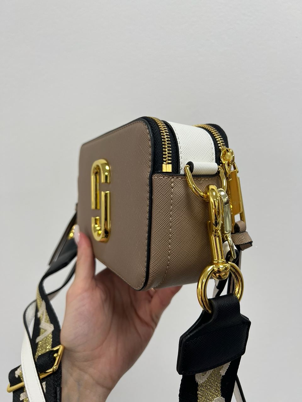 Marc Jacobs The Snapshot Dark Beige/Gold - 4