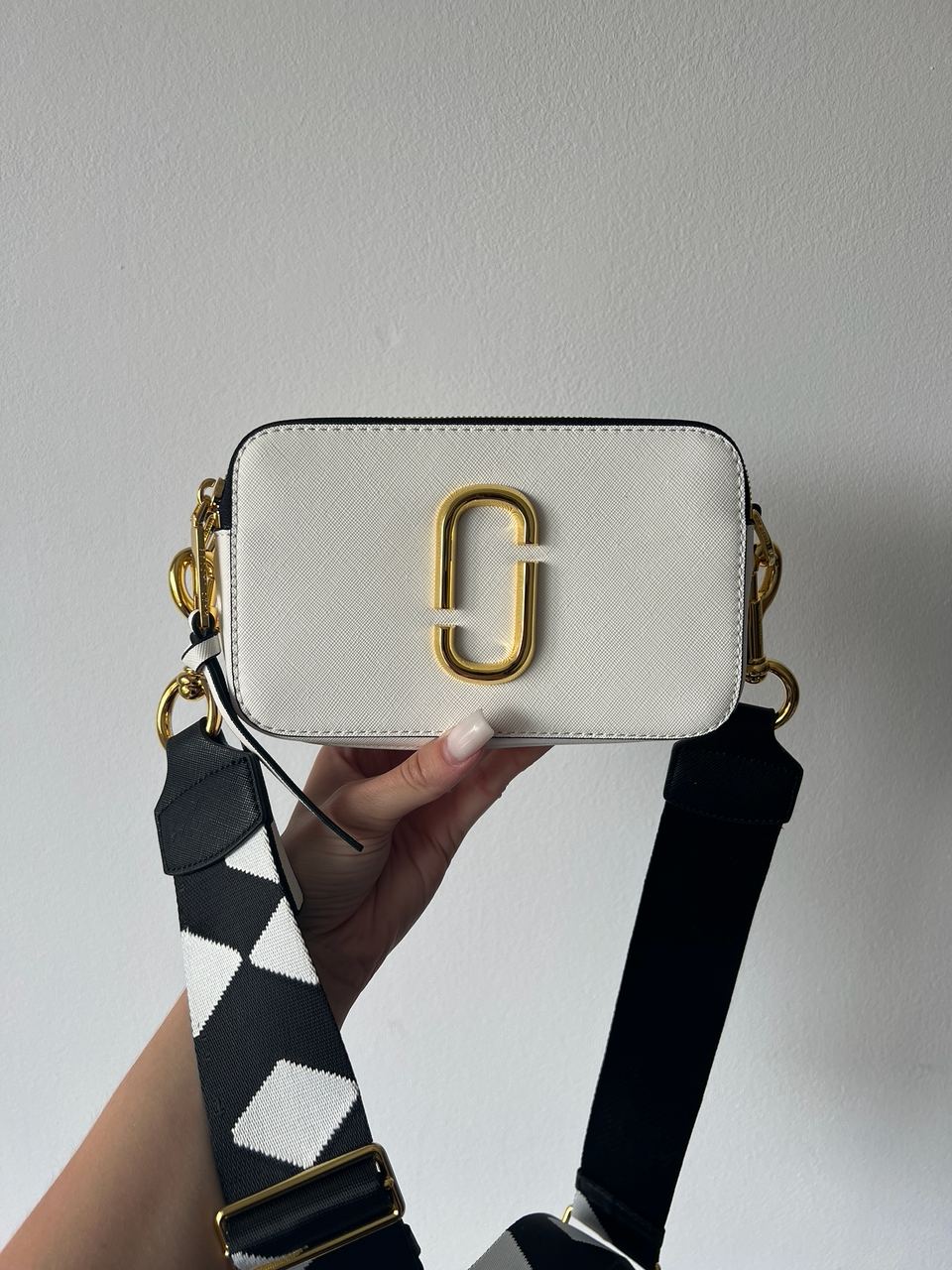 Marc Jacobs The Snapshot White Black - 3