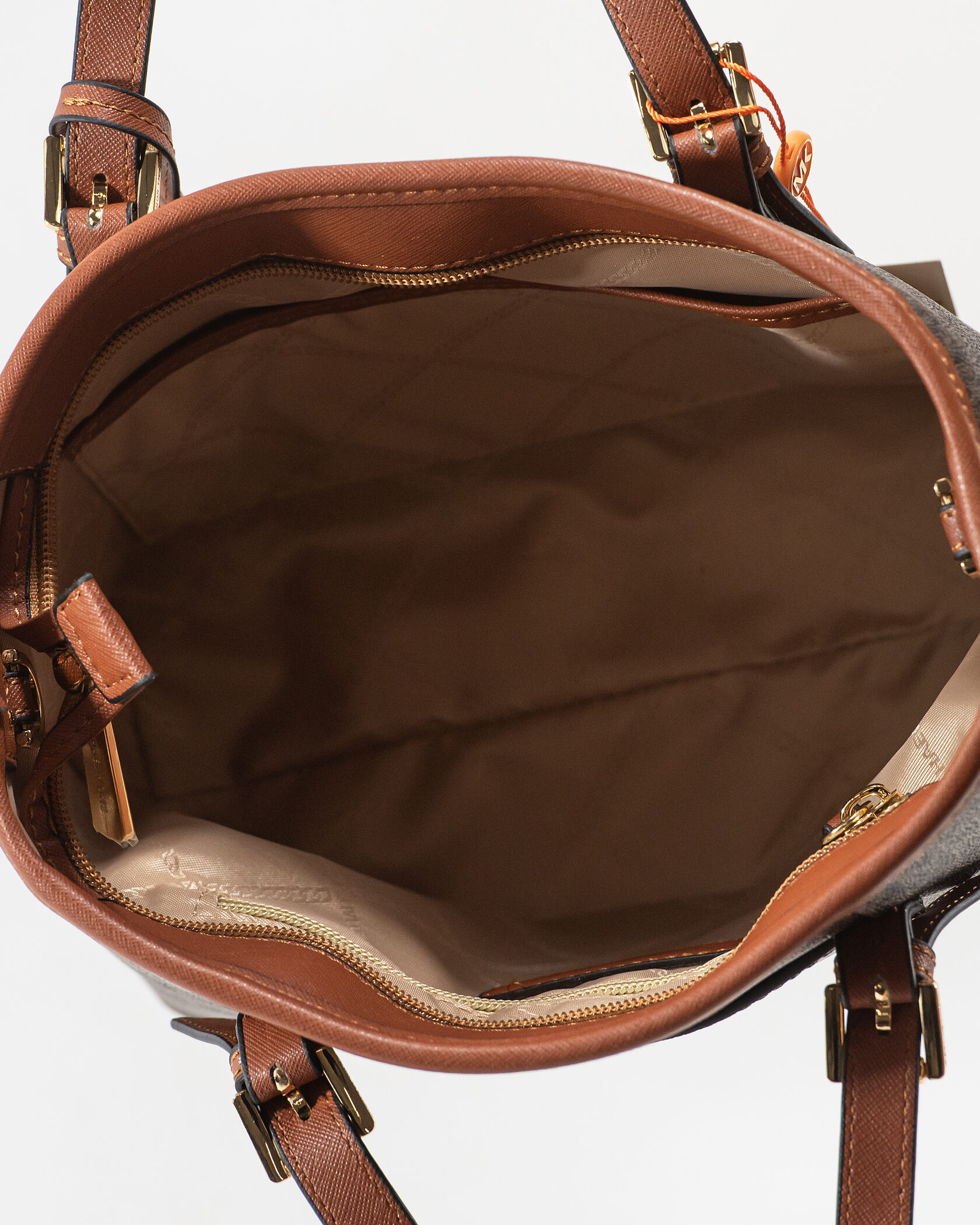 Michael Kors Jet Set Travel Extra-Small Logo Top-Zip Tote - 11