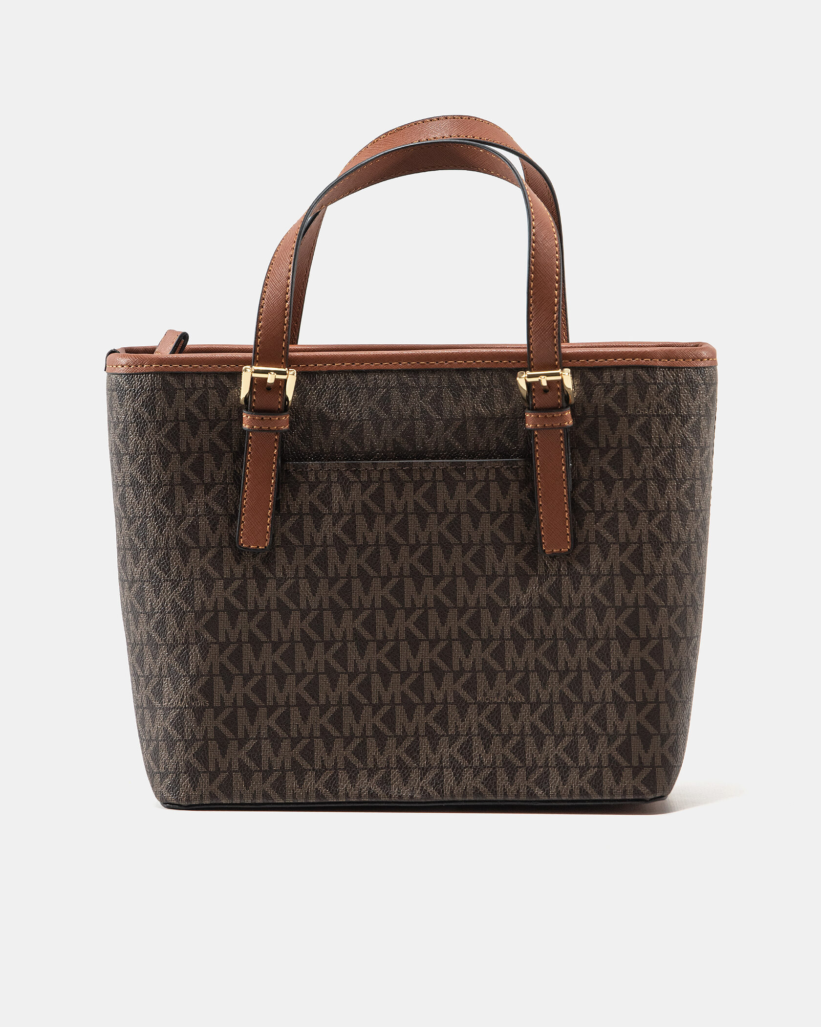 Michael Kors Jet Set Travel Extra-Small Logo Top-Zip Tote - 8