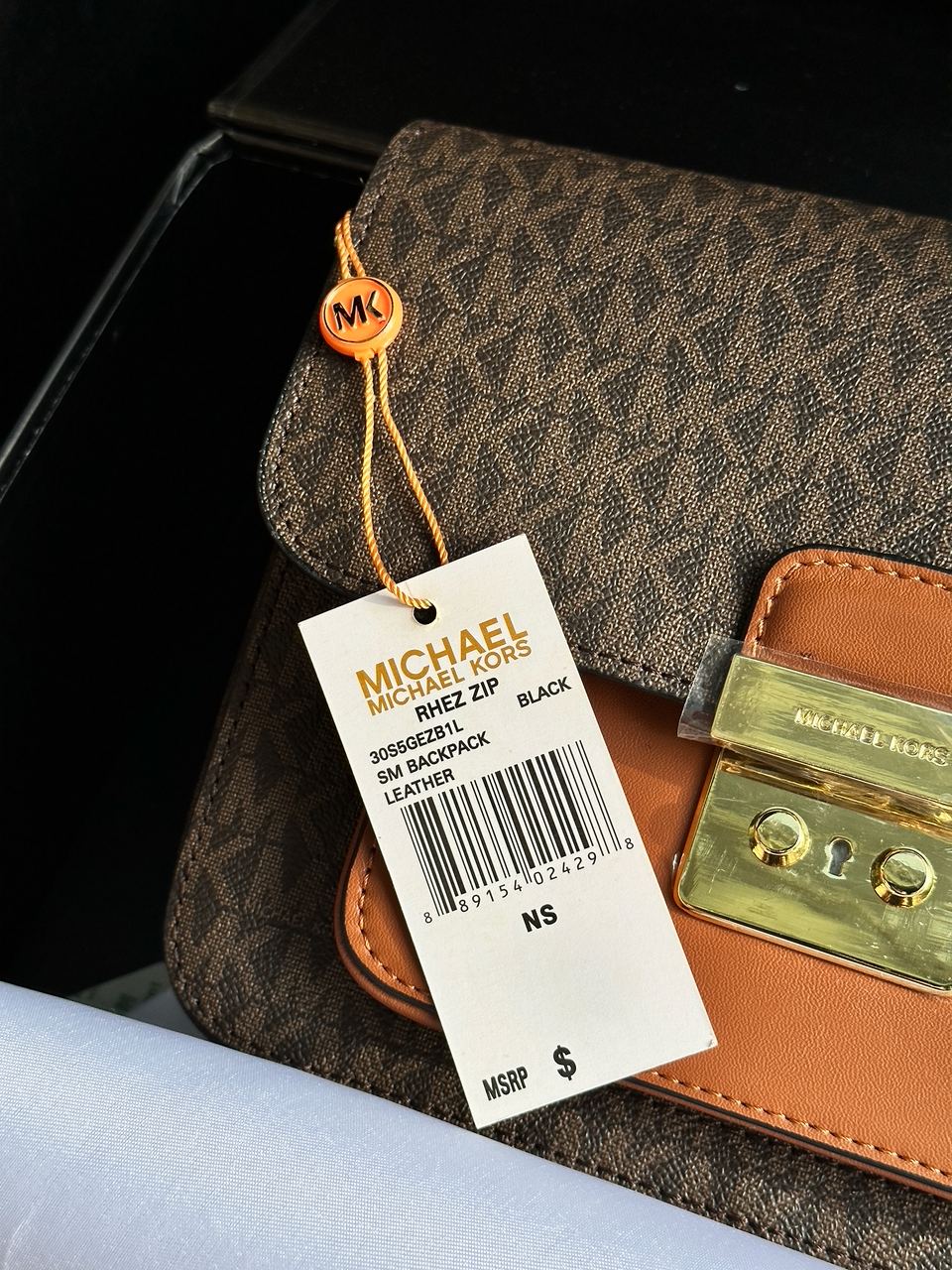 Michael Kors Sloan Editor Medium Bag Brown - 14