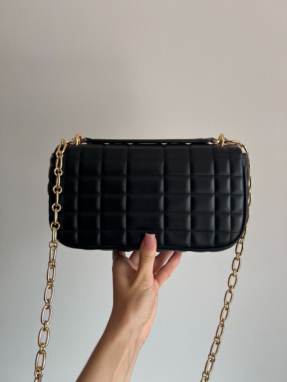 Michael Kors Tribeca Large Quilted Leather Shoulder Bag Black - 3