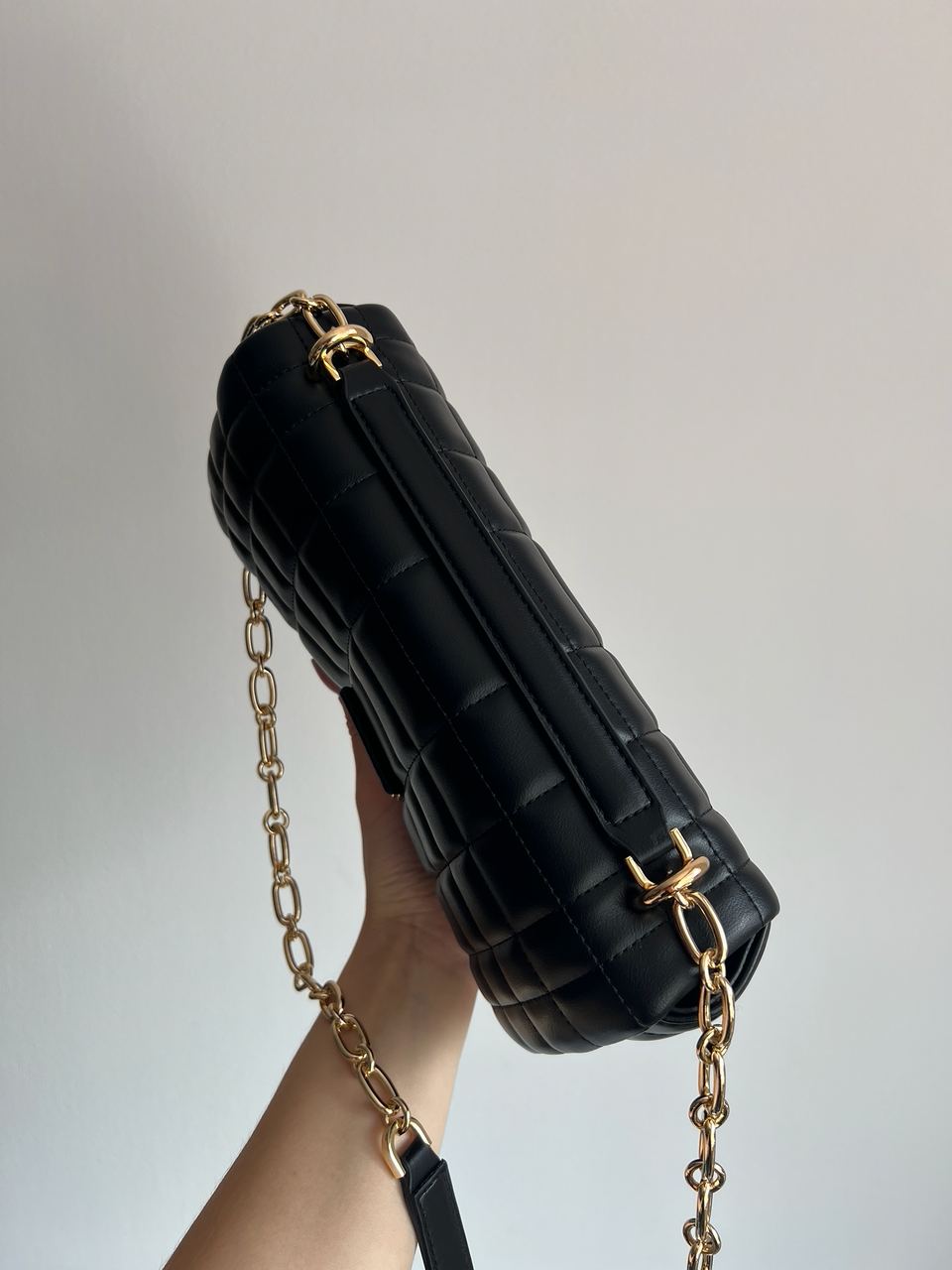 Michael Kors Tribeca Large Quilted Leather Shoulder Bag Black - 5