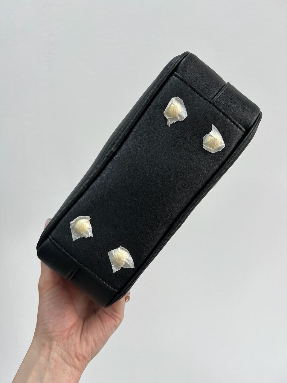 Miu Miu Arcadie Leather Bag Black - 27