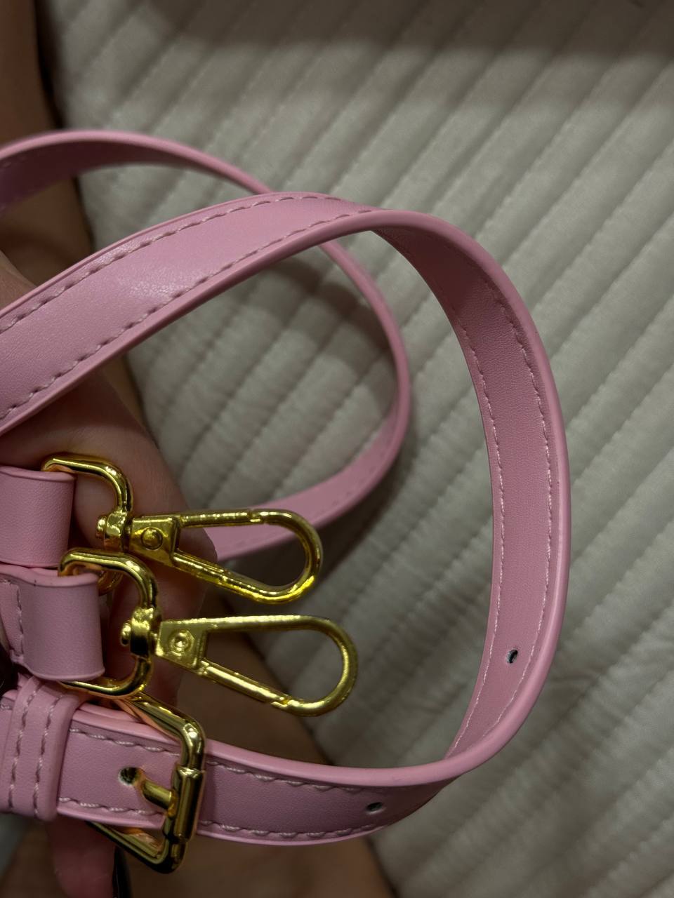 Miu Miu Arcadie Leather Bag Pink - 5